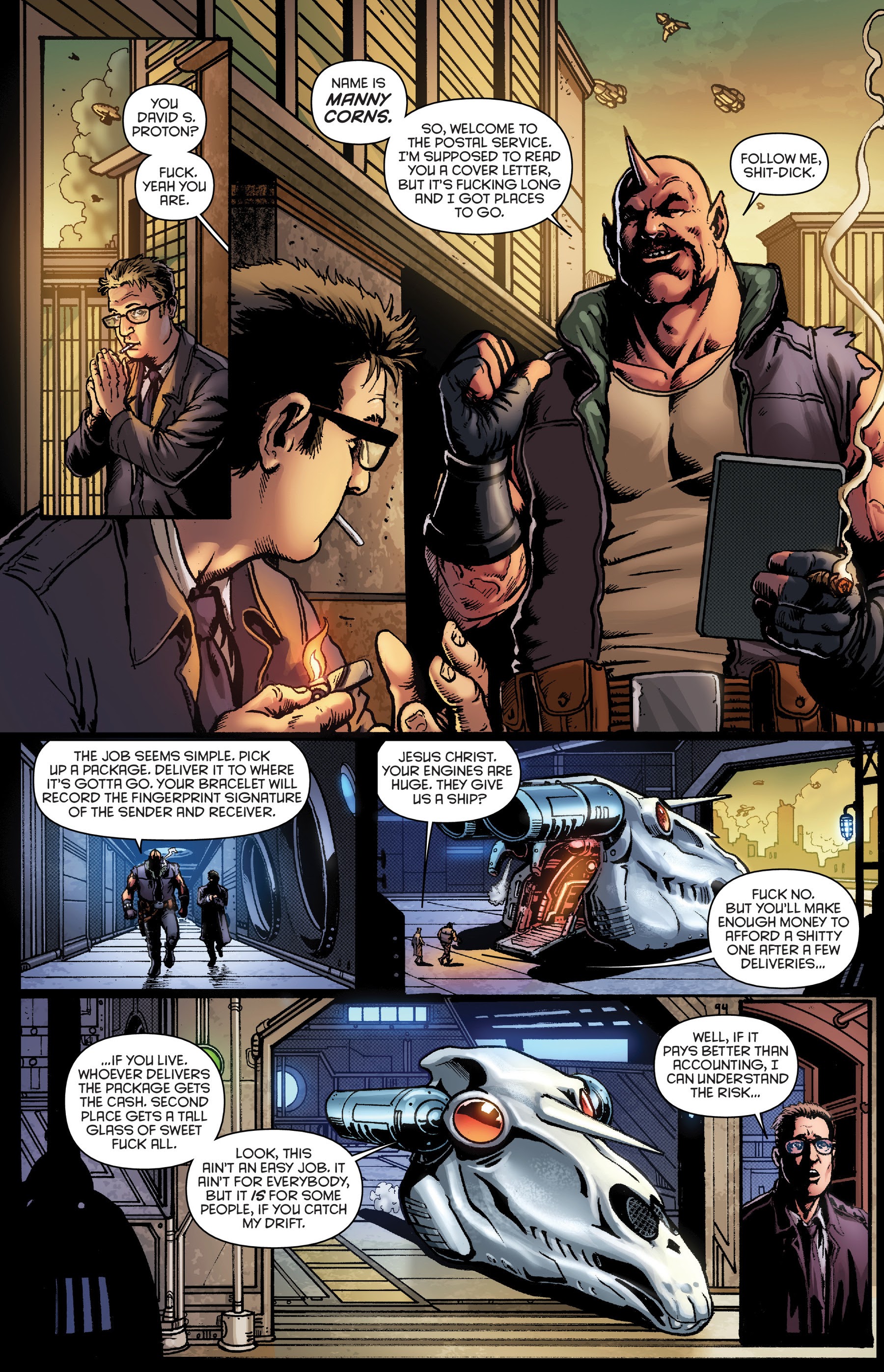 Read online Space Bastards comic -  Issue #1 - 18
