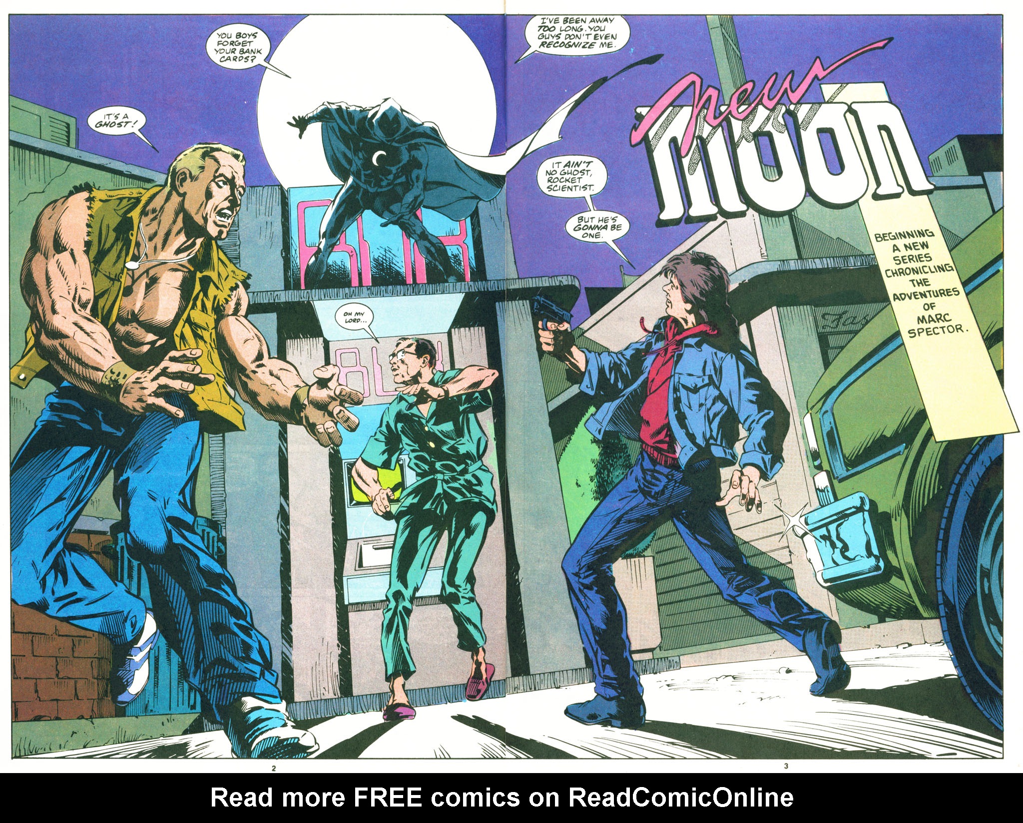 Read online Marc Spector: Moon Knight comic -  Issue #1 - 4