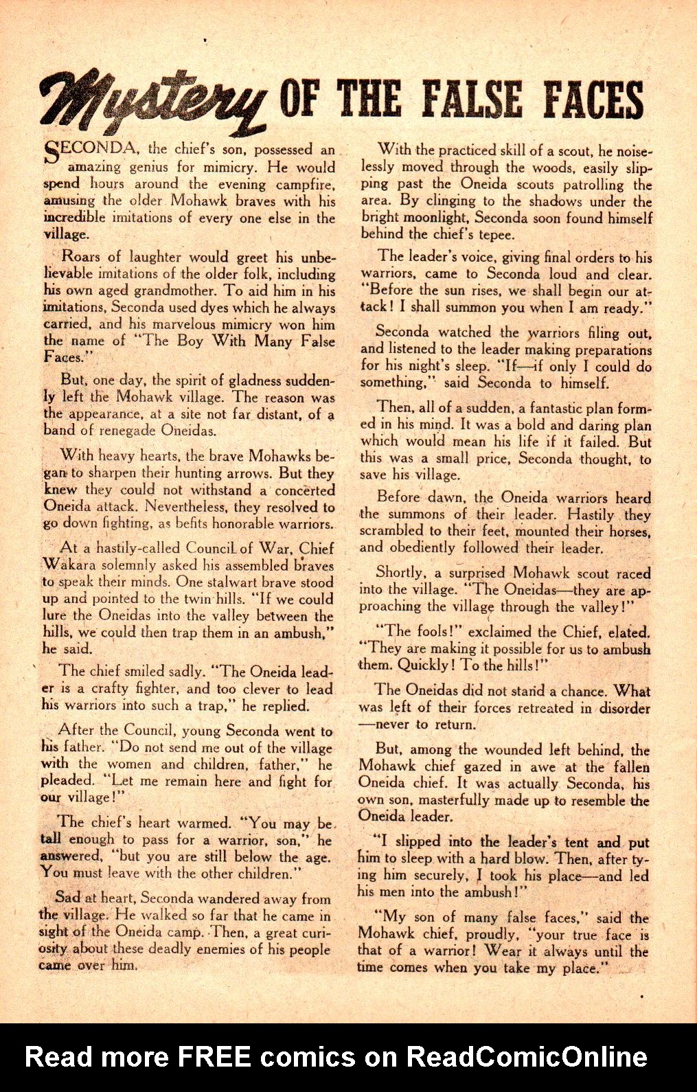 Read online Tomahawk comic -  Issue #67 - 22