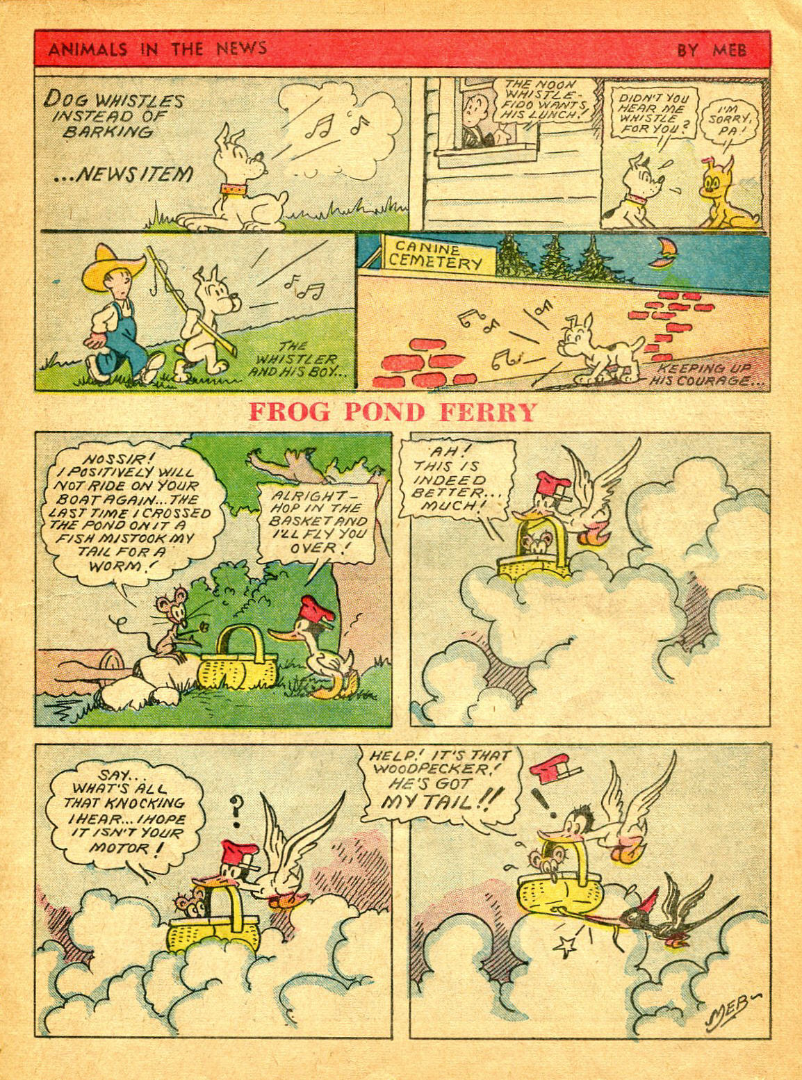 Read online Famous Funnies comic -  Issue #61 - 37