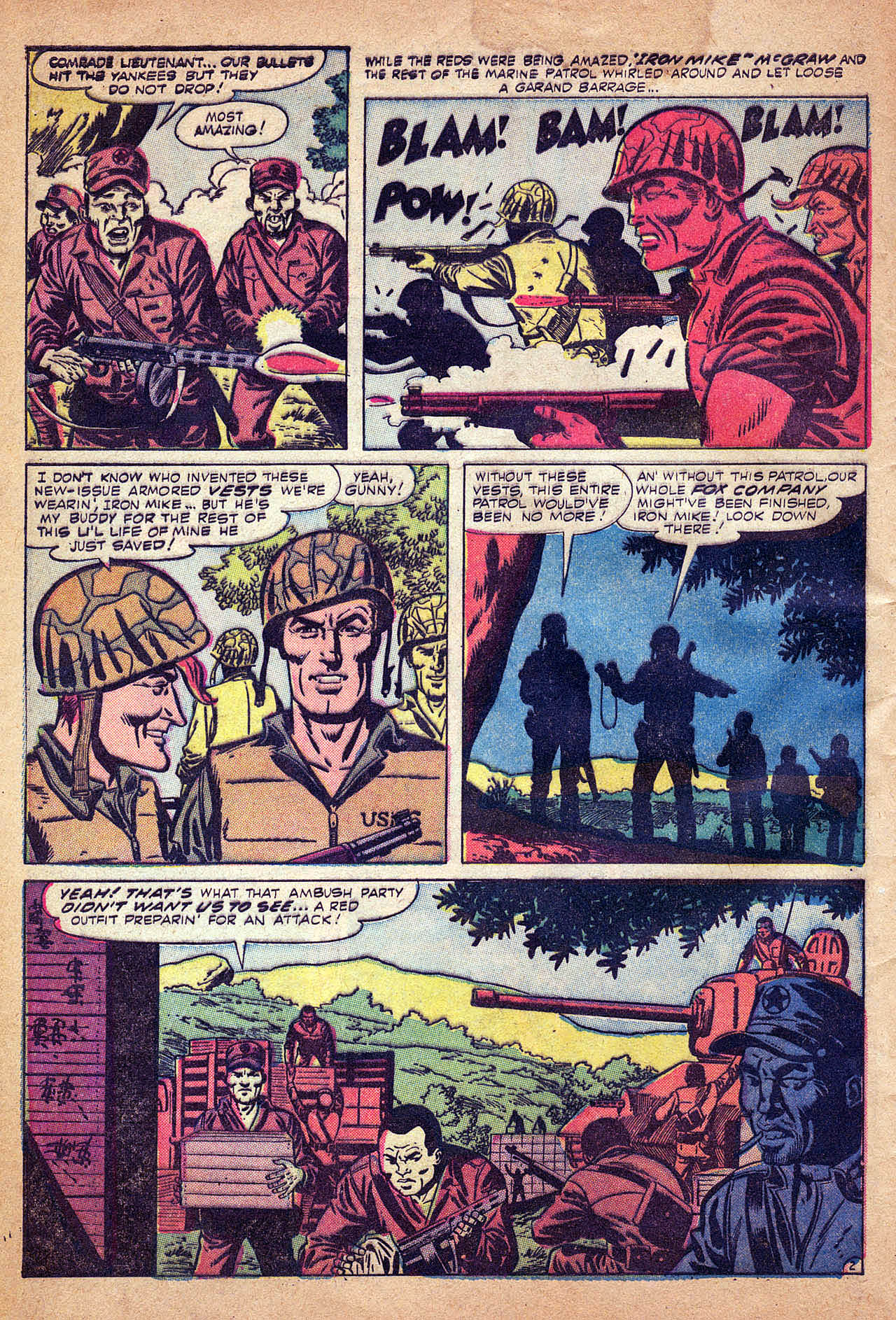 Read online Marines in Battle comic -  Issue #17 - 5