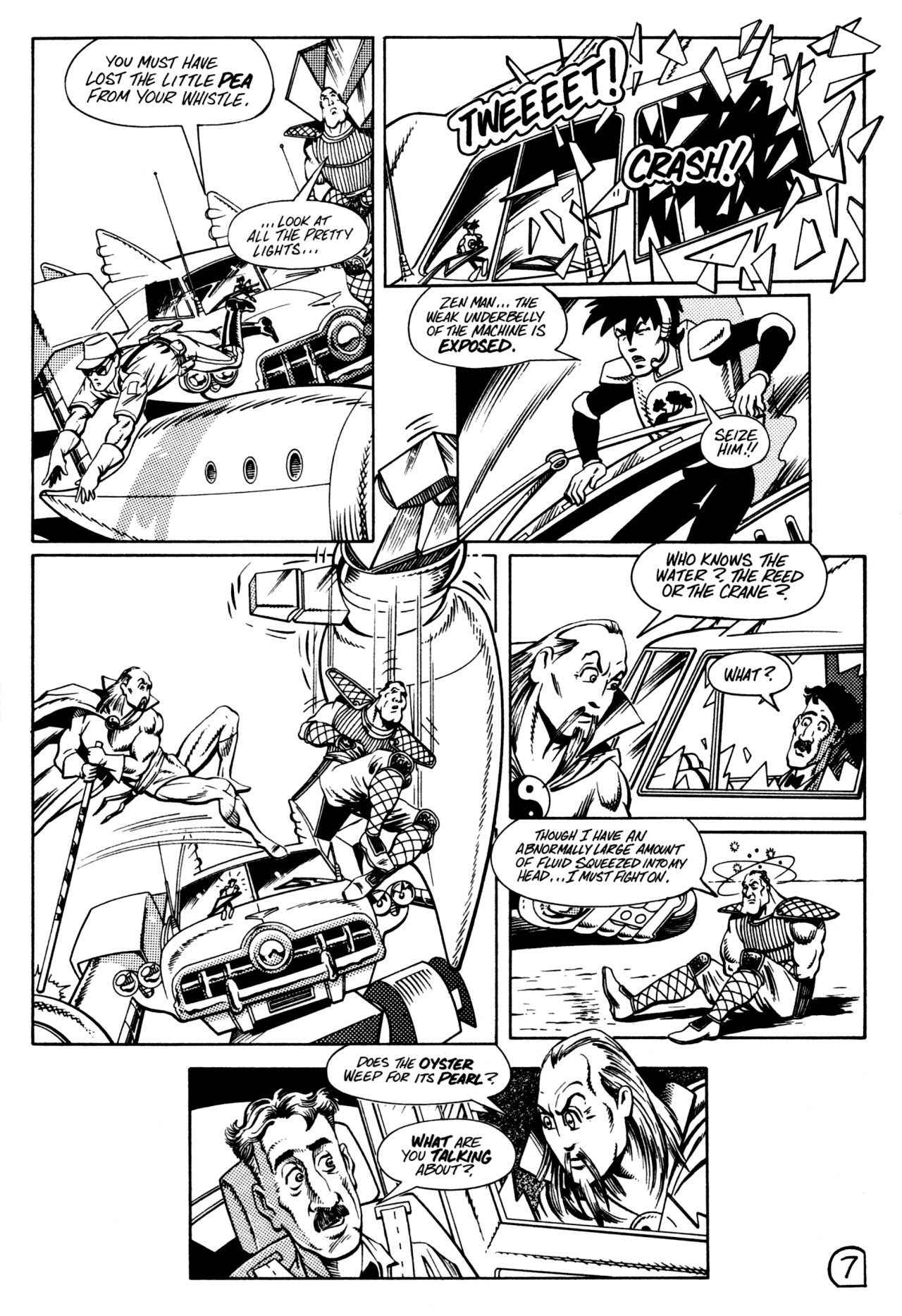 Read online Paul the Samurai (1992) comic -  Issue #2 - 9