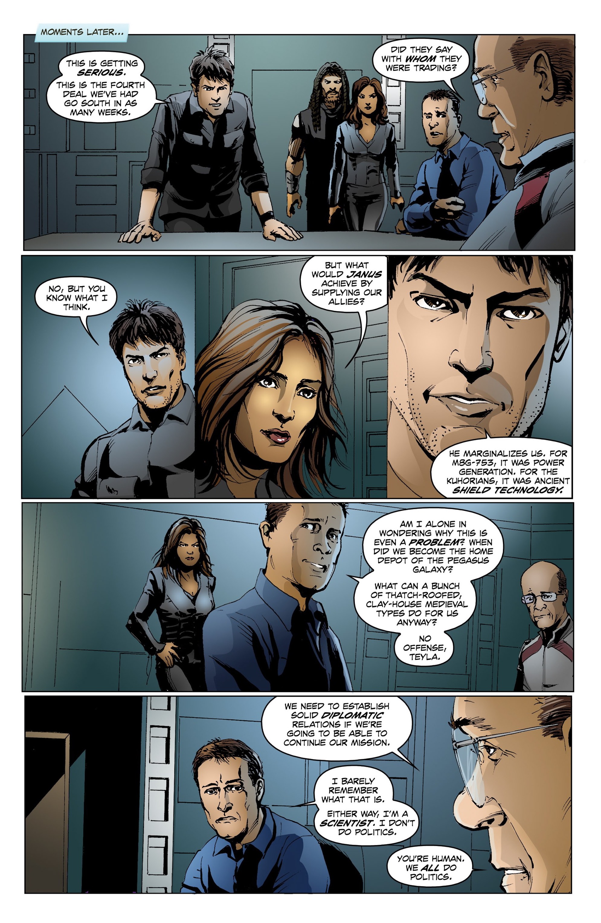 Read online Stargate Atlantis: Hearts & Minds comic -  Issue #1 - 7