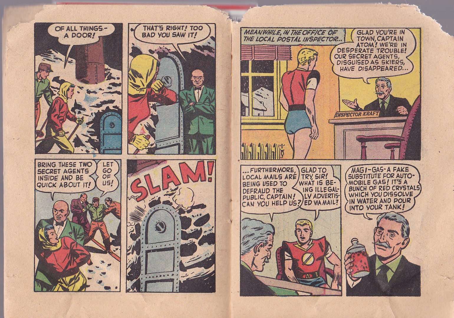 Read online Captain Atom (1950) comic -  Issue #5 - 13