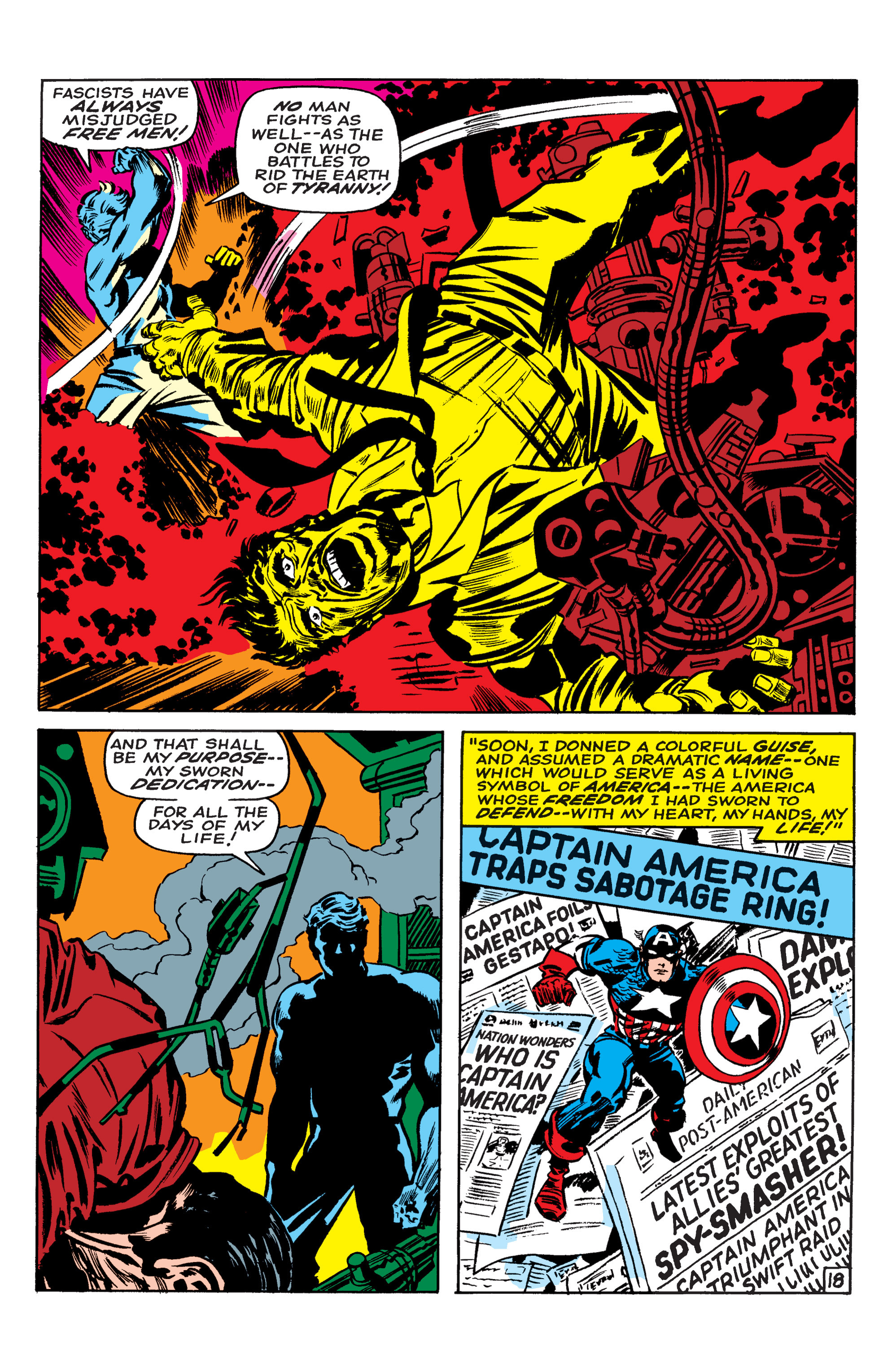 Read online Marvel Masterworks: Captain America comic -  Issue # TPB 3 (Part 2) - 91