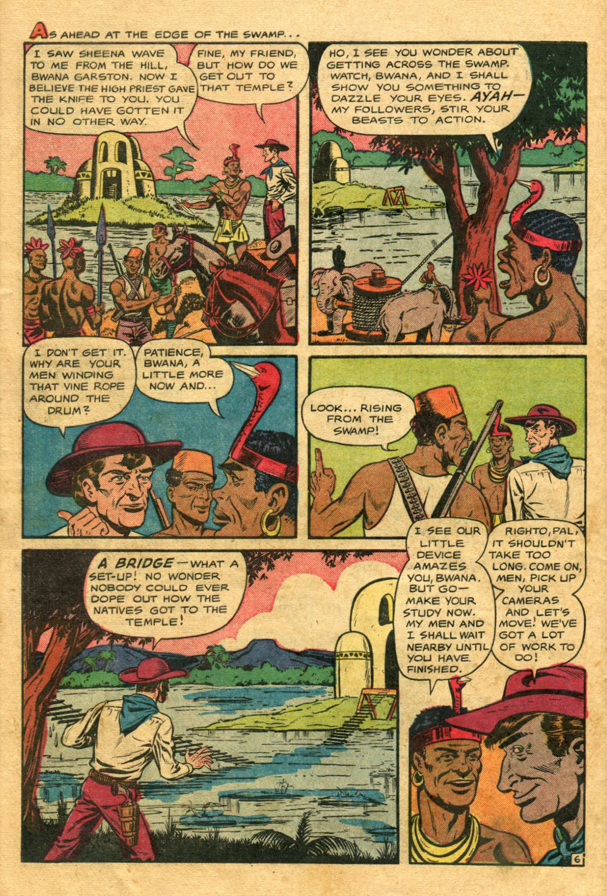 Read online Sheena, Queen of the Jungle (1942) comic -  Issue #9 - 30