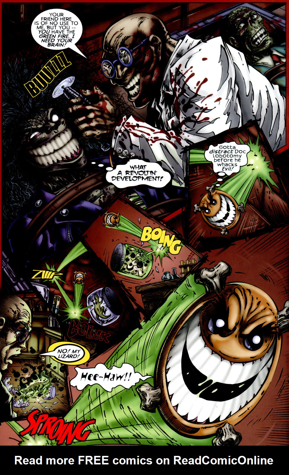 Read online Evil Ernie vs. the Movie Monsters comic -  Issue # Full - 23