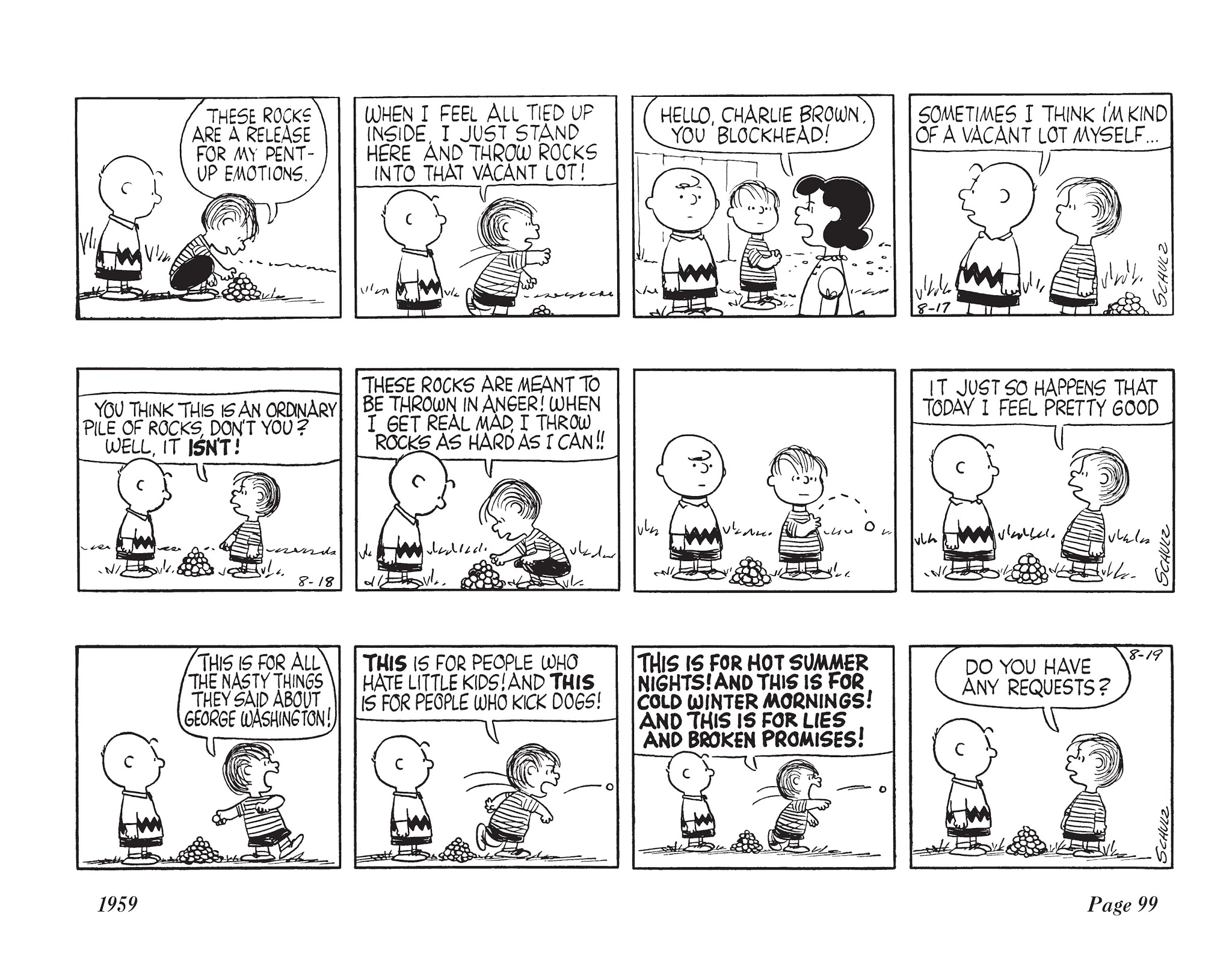 Read online The Complete Peanuts comic -  Issue # TPB 5 - 115