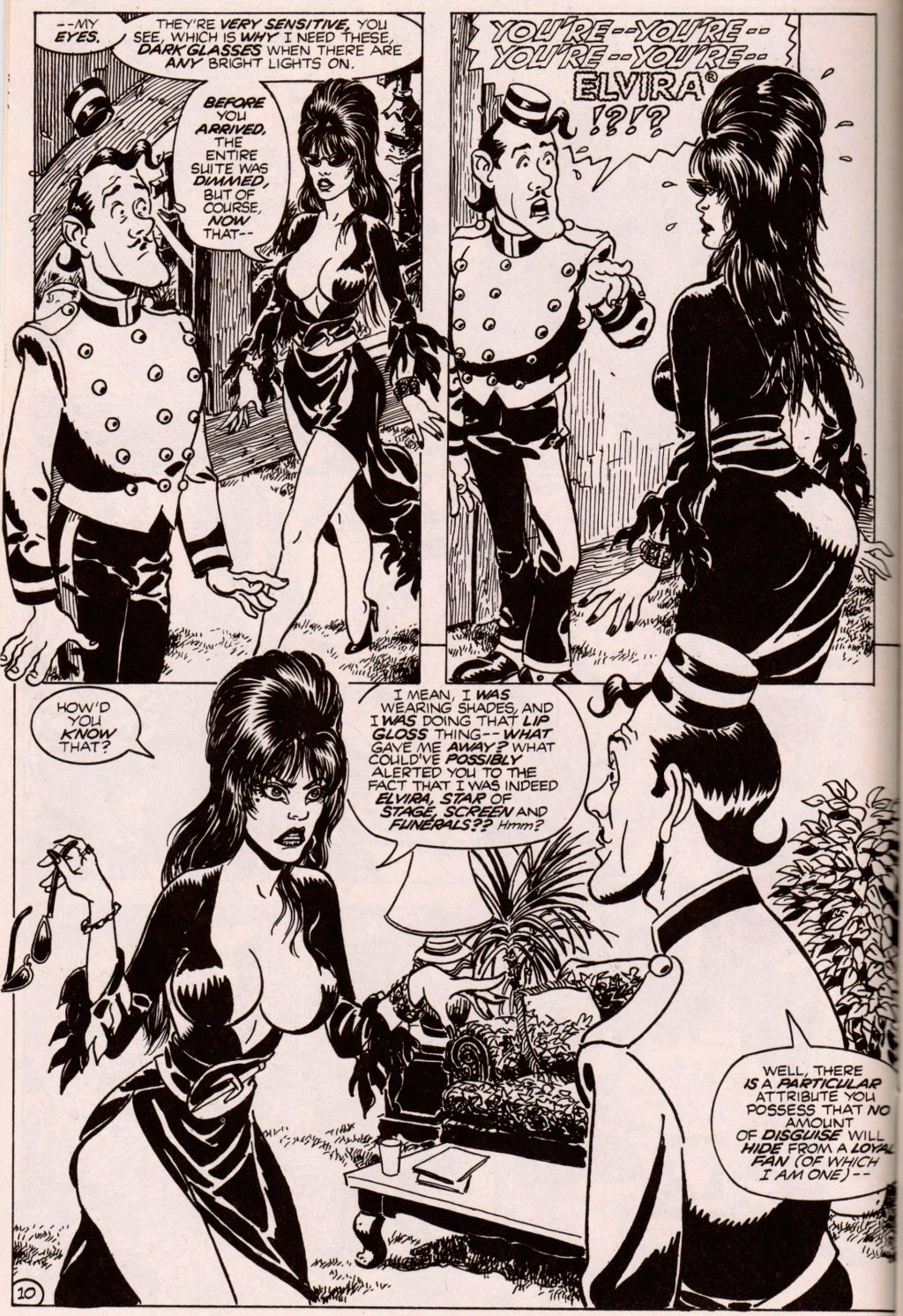 Read online Elvira, Mistress of the Dark comic -  Issue #6 - 12