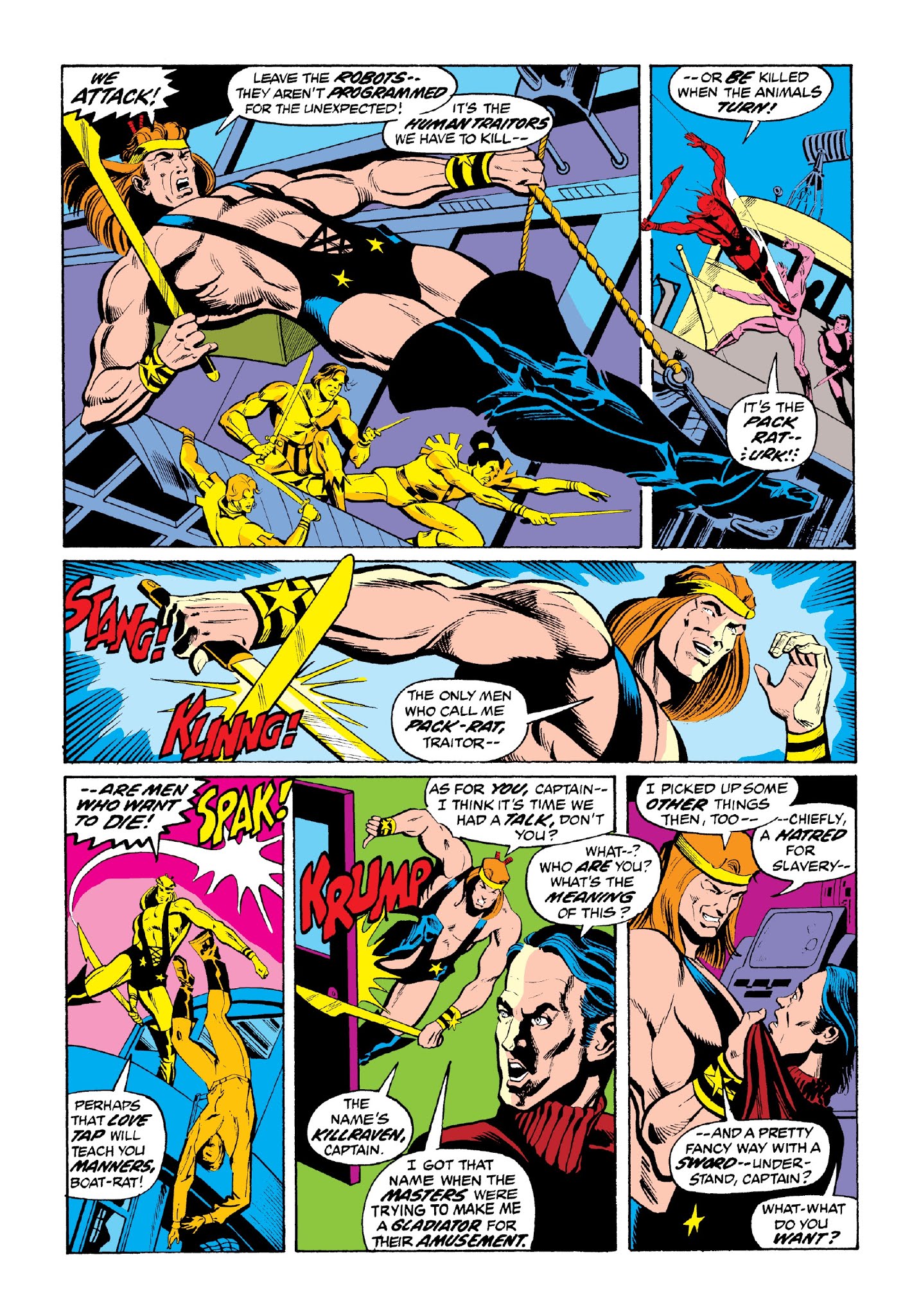 Read online Marvel Masterworks: Killraven comic -  Issue # TPB 1 (Part 1) - 42