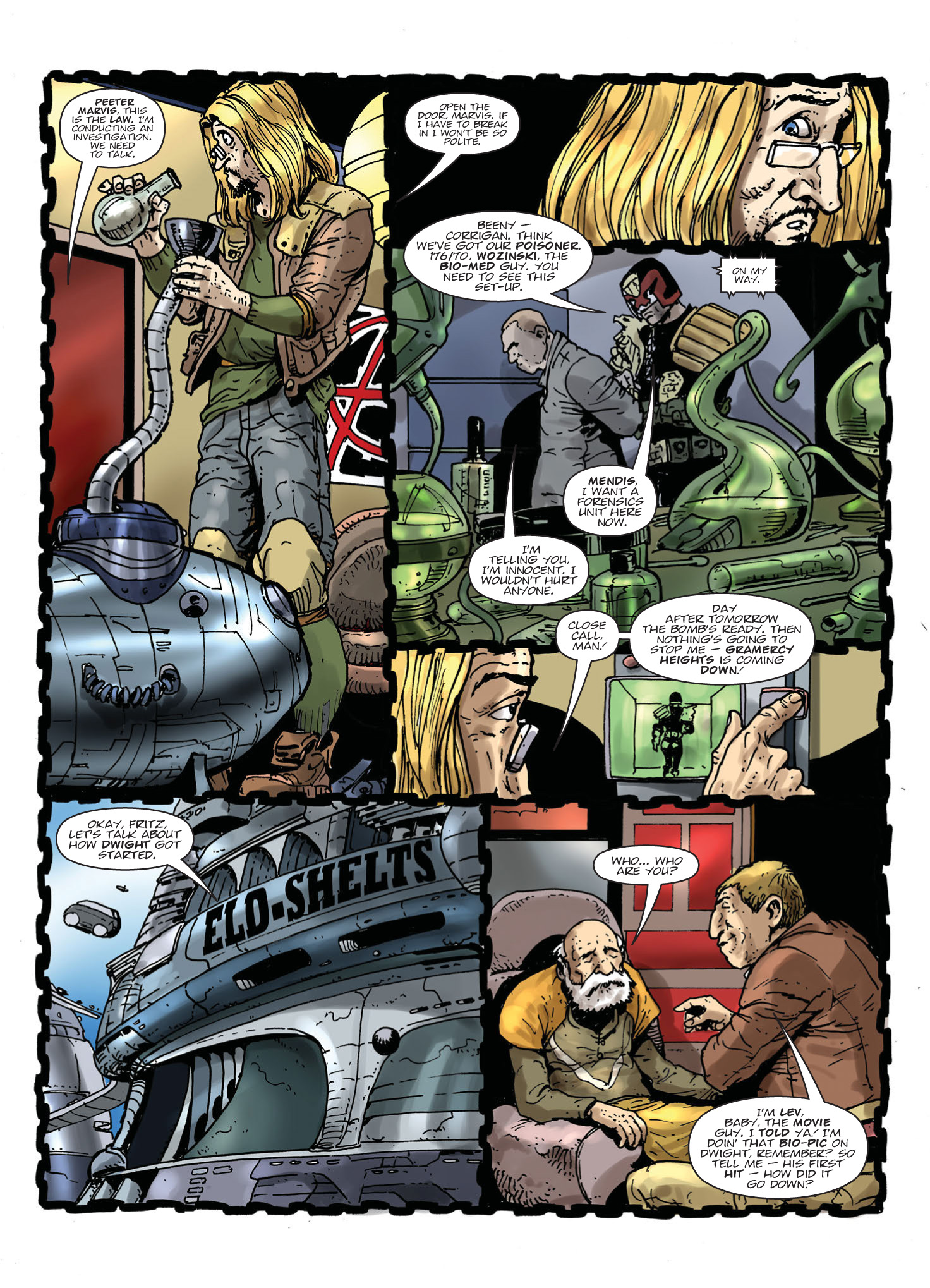 Read online Judge Dredd Megazine (Vol. 5) comic -  Issue #396 - 113