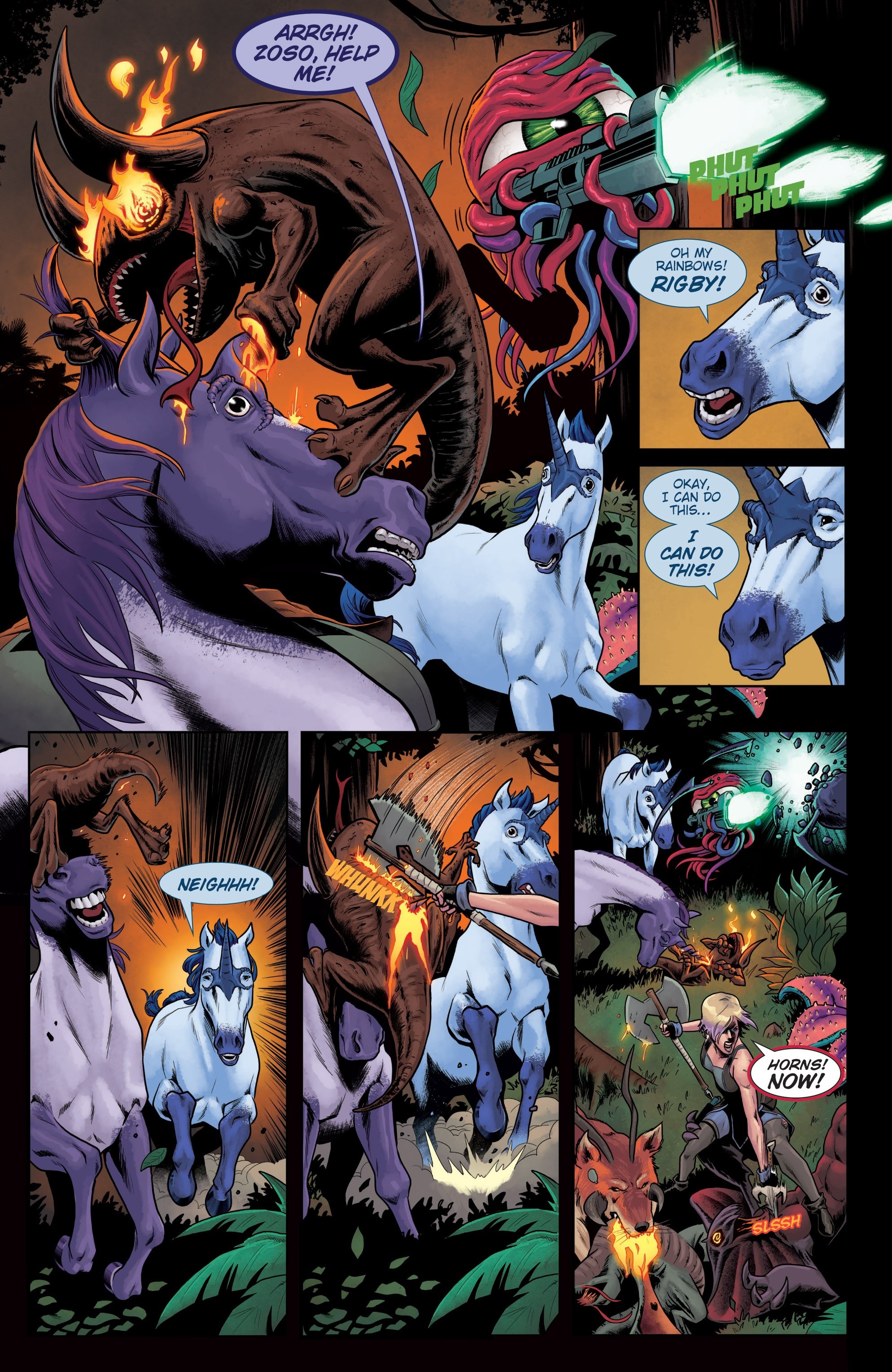 Read online By the Horns comic -  Issue #4 - 4