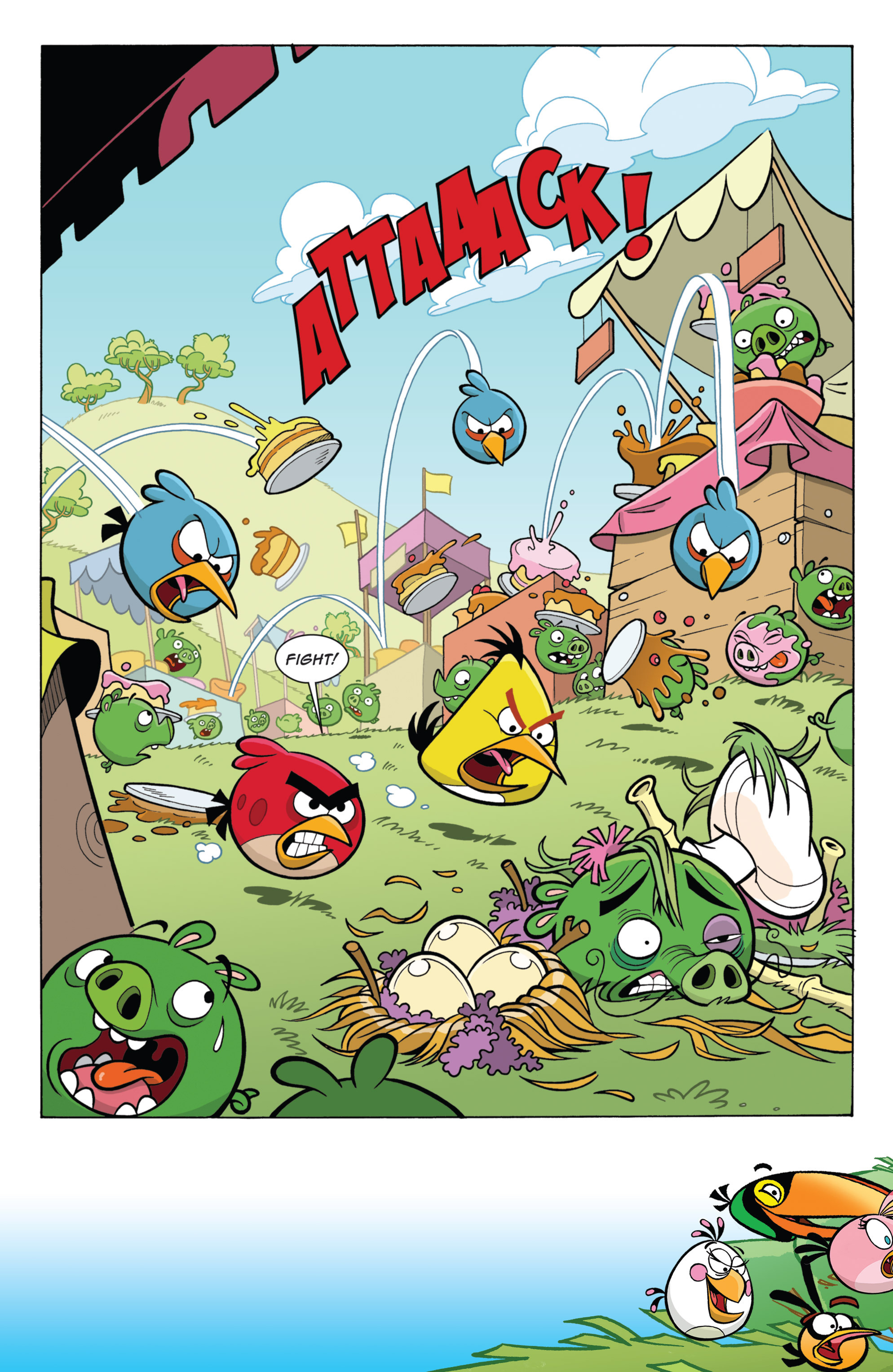 Read online Angry Birds Comics (2014) comic -  Issue #11 - 21