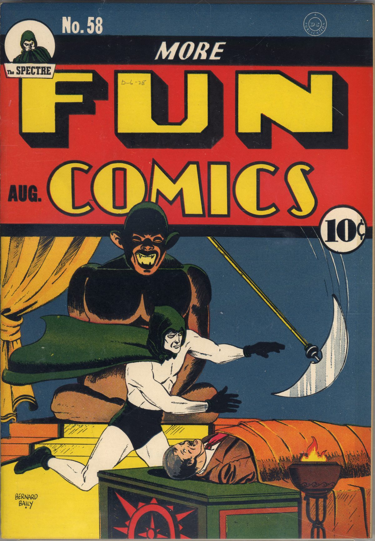 Read online More Fun Comics comic -  Issue #58 - 2