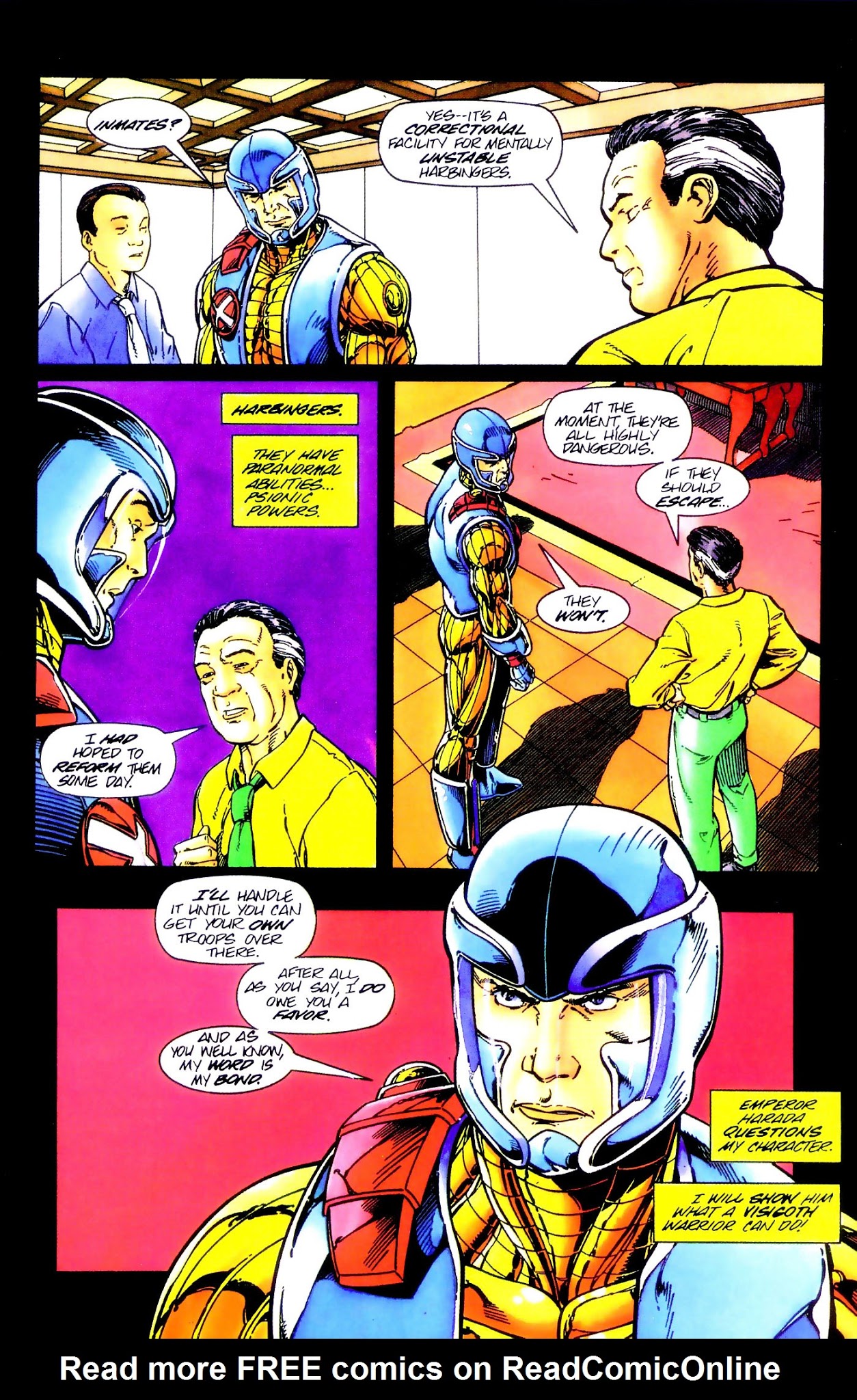 Read online X-O Manowar (1992) comic -  Issue #0.5 - 6