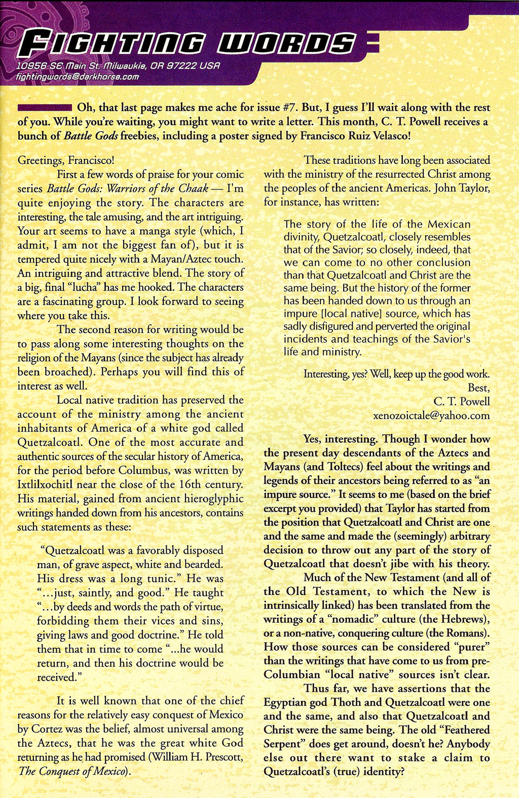 Read online Battle Gods: Warriors of the Chaak comic -  Issue #6 - 22