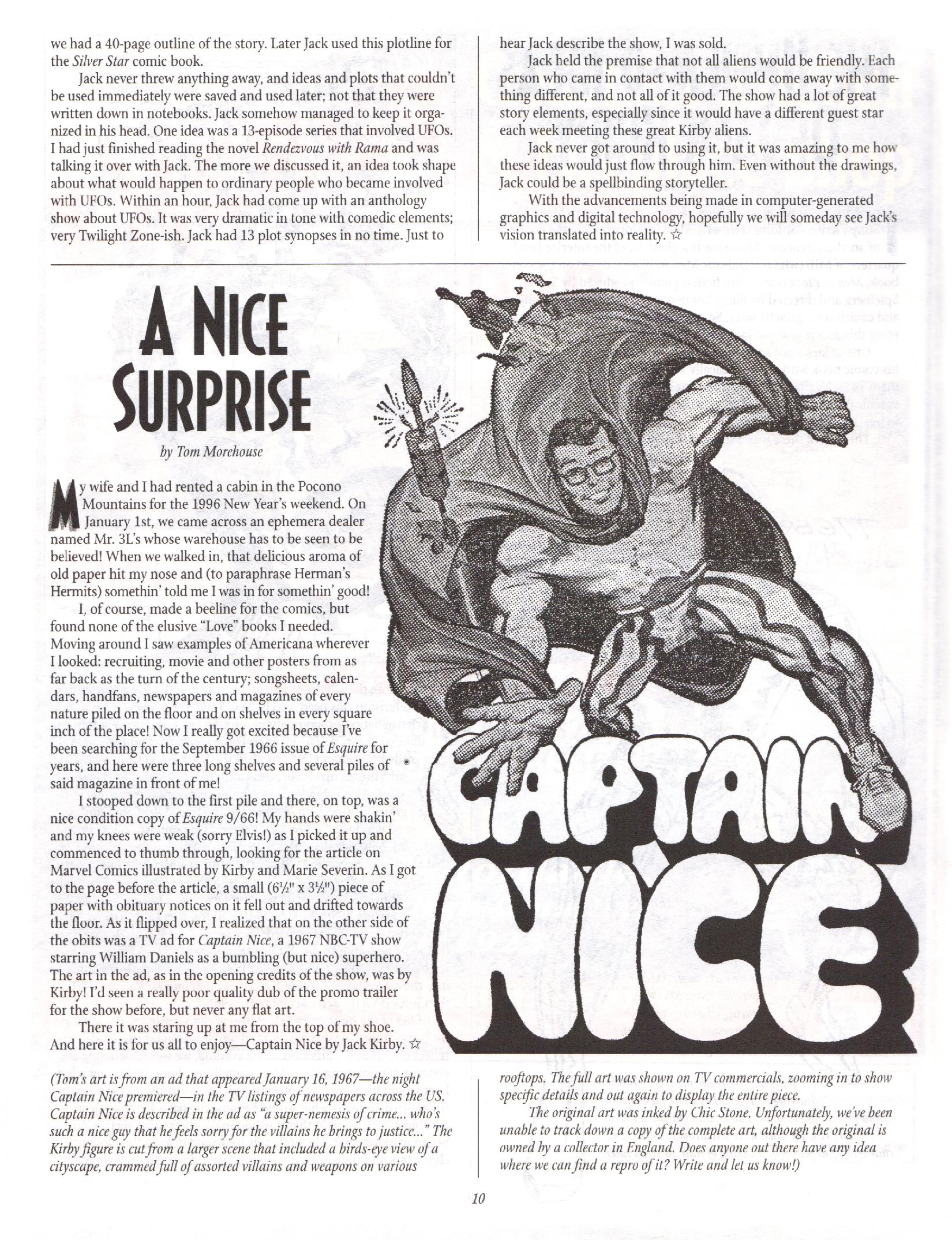 Read online The Jack Kirby Collector comic -  Issue #11 - 10