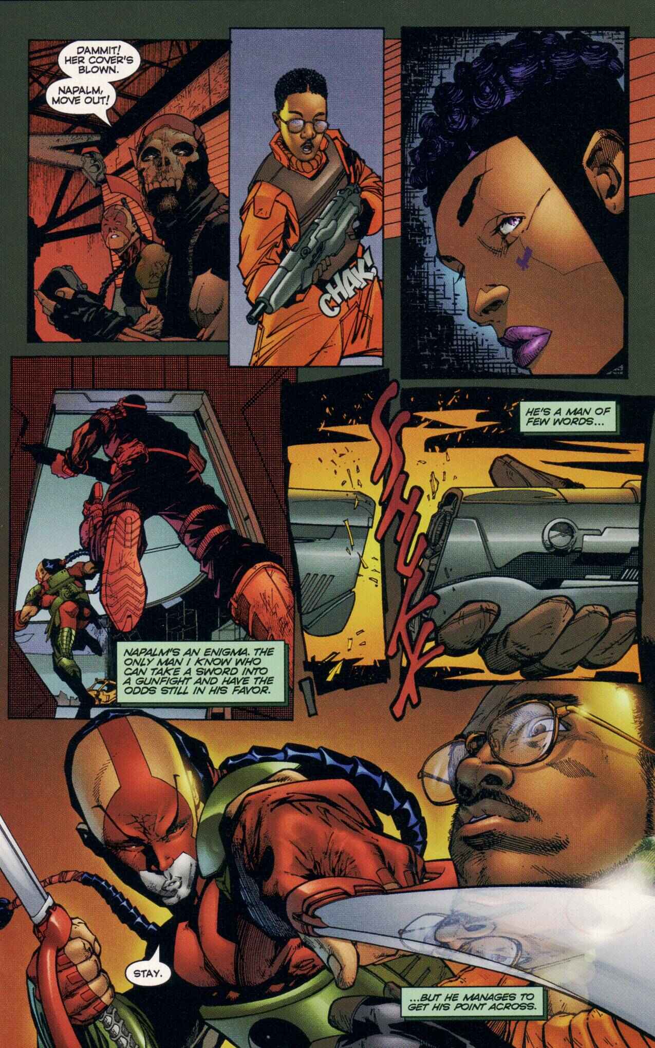 Read online Phantom Guard comic -  Issue #1 - 10