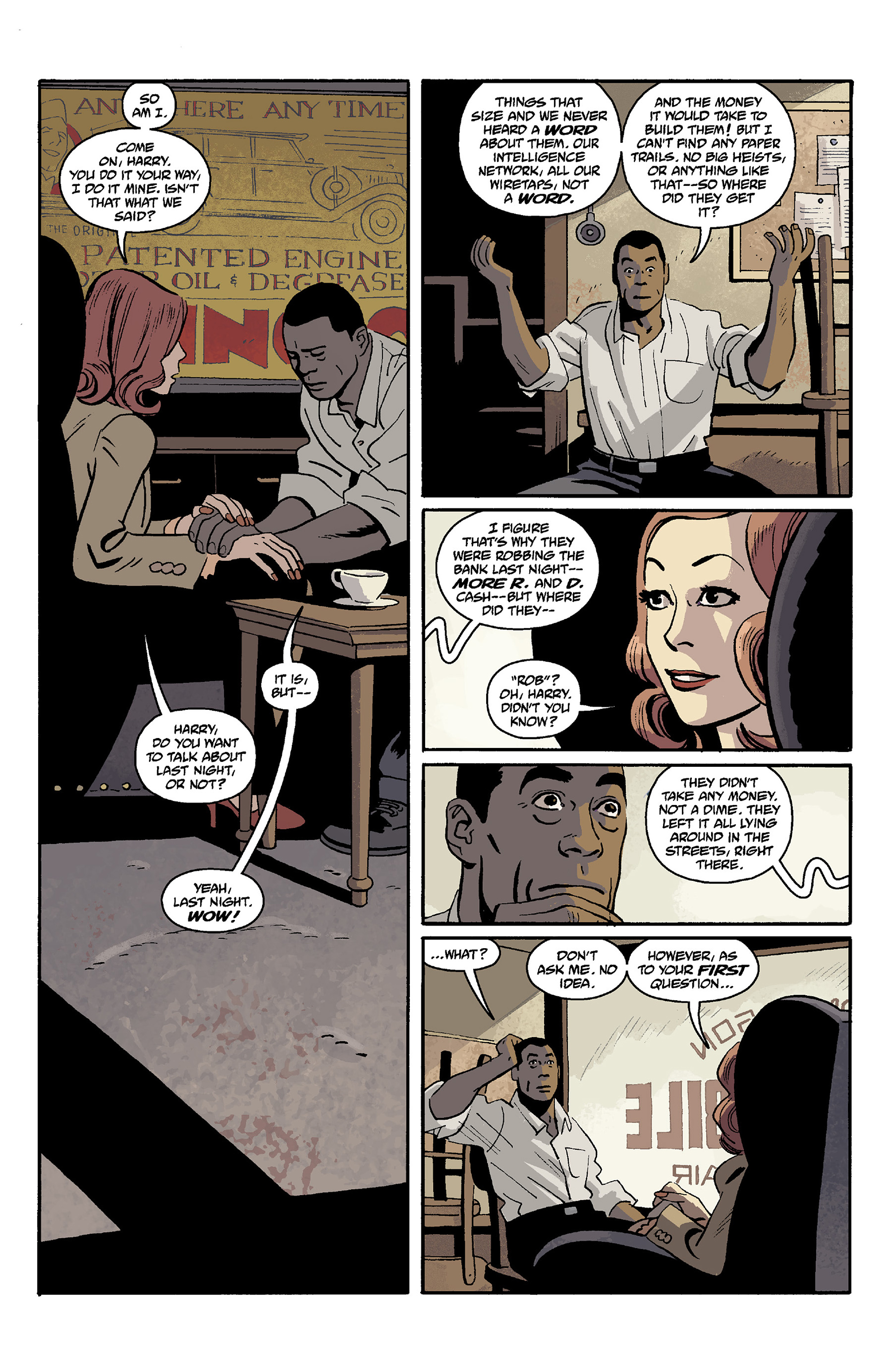 Read online Lobster Johnson: Metal Monsters of Midtown comic -  Issue #1 - 12