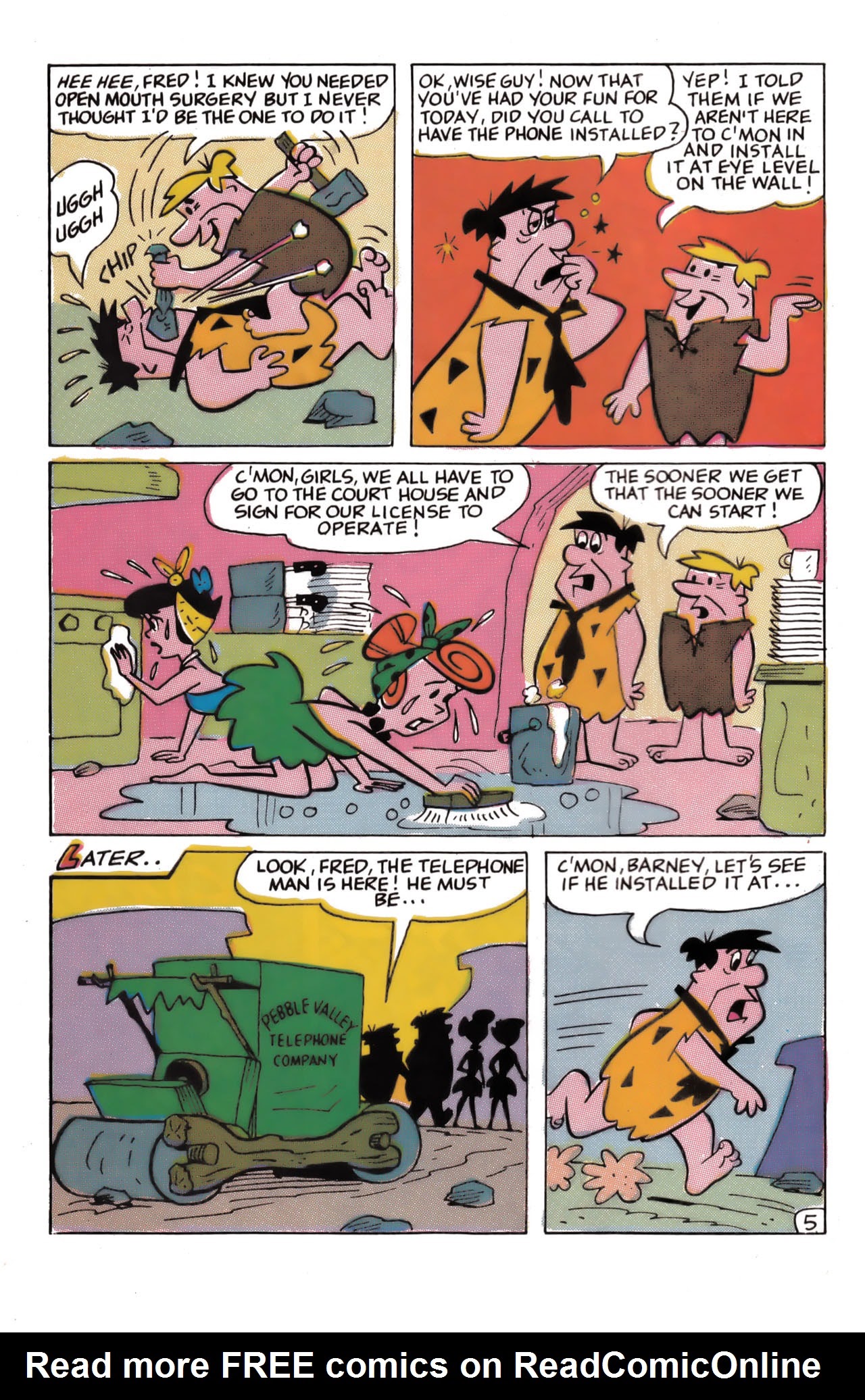 Read online The Flintstones Giant Size comic -  Issue #3 - 8