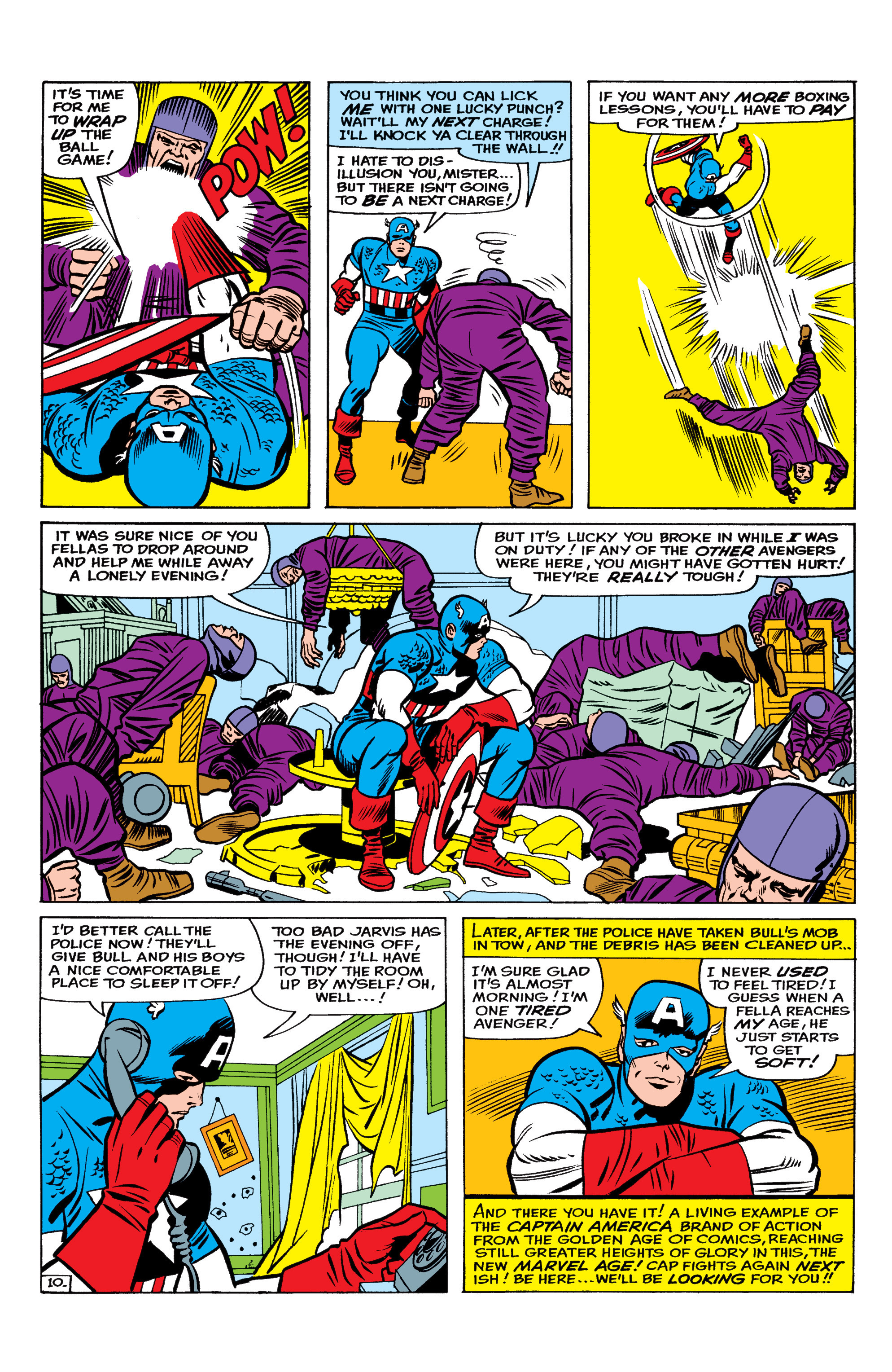 Read online Marvel Masterworks: Captain America comic -  Issue # TPB 1 (Part 1) - 16