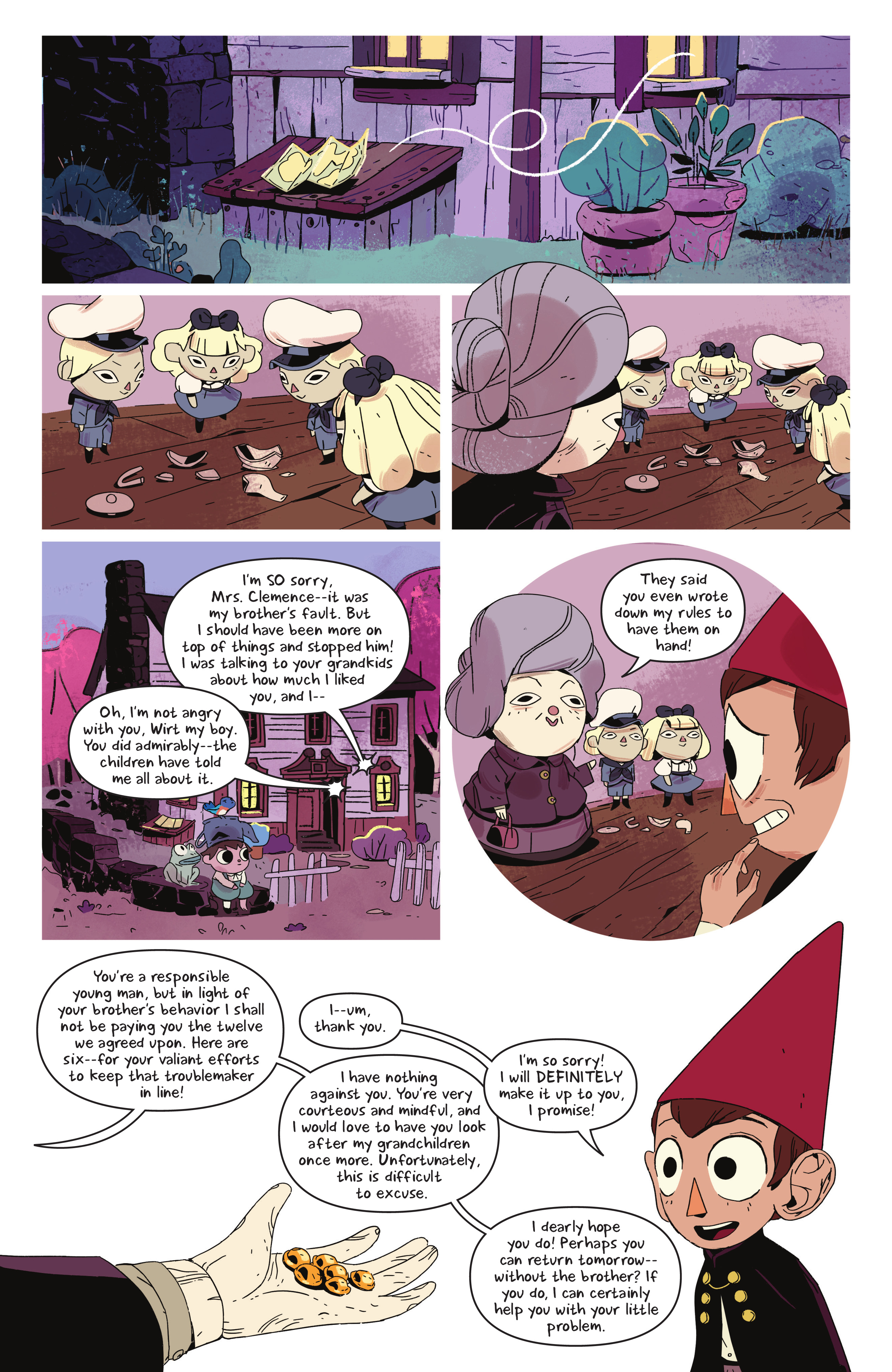 Read online Over the Garden Wall: Hollow Town comic -  Issue # TPB - 38