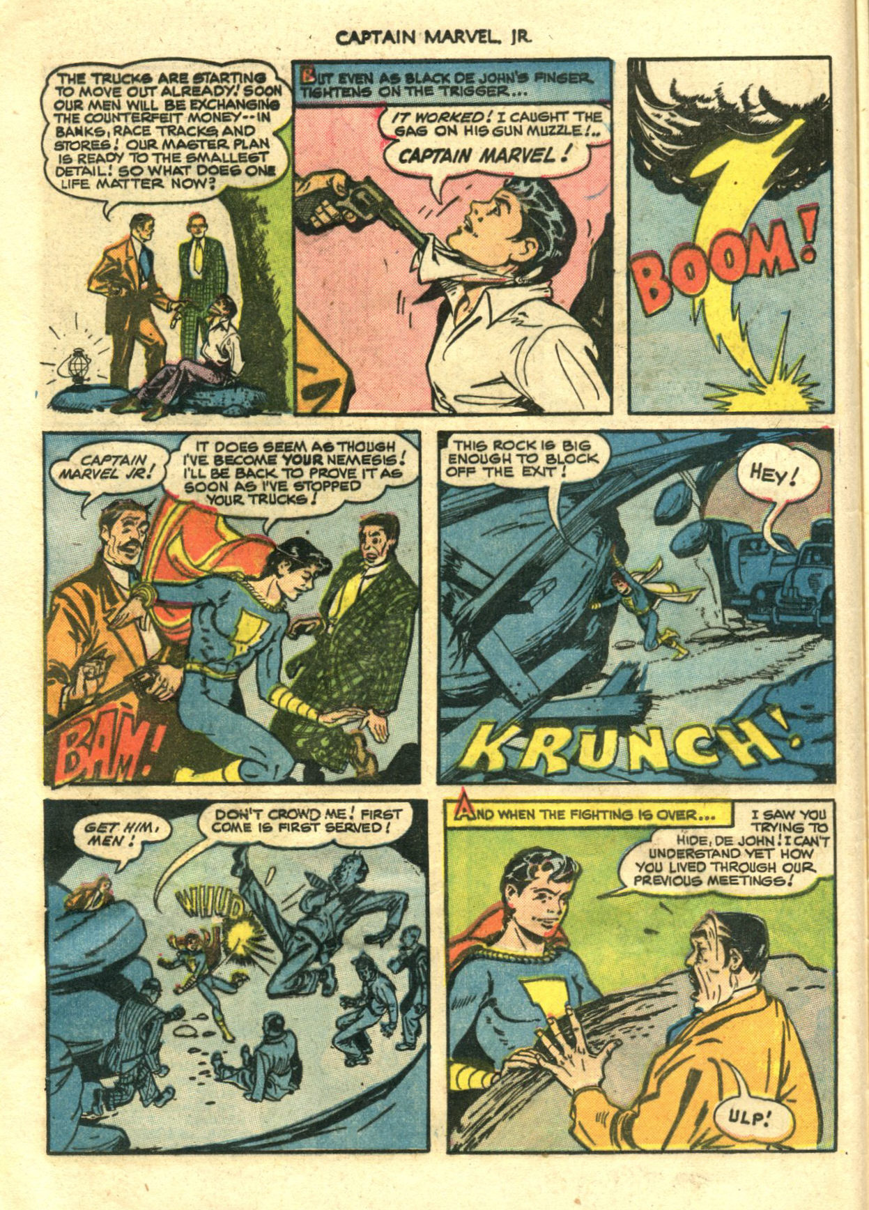 Read online Captain Marvel, Jr. comic -  Issue #85 - 10