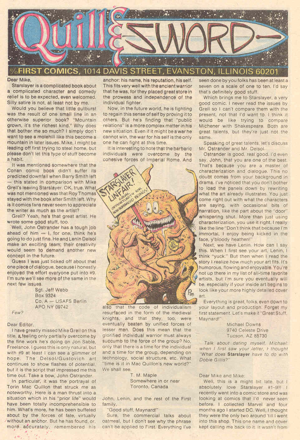 Read online Starslayer comic -  Issue #13 - 31