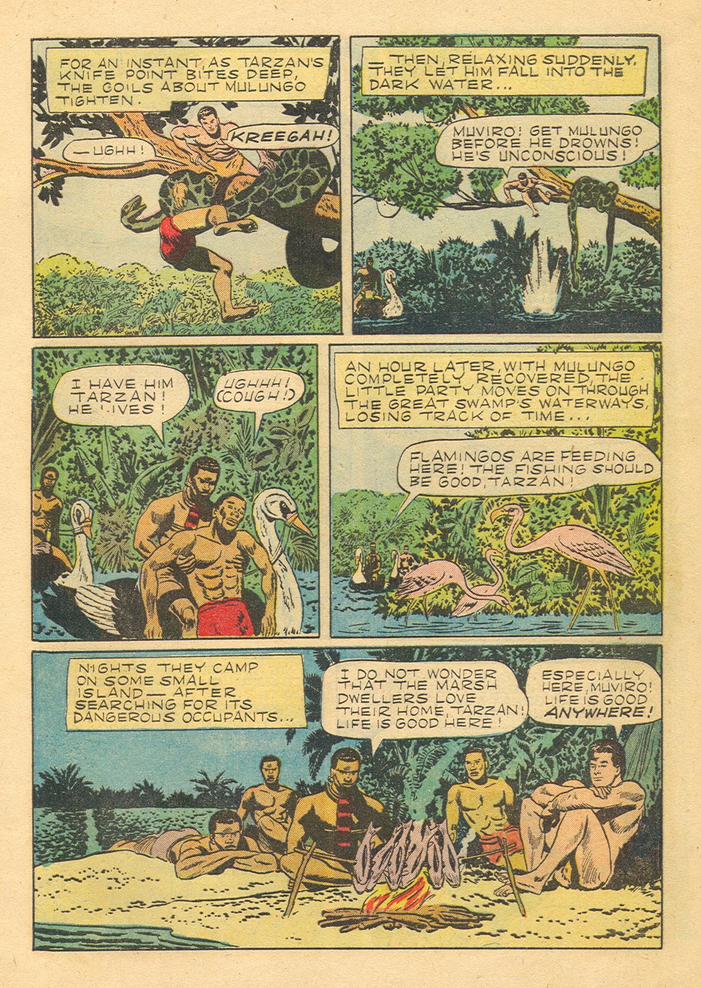 Read online Tarzan (1948) comic -  Issue #39 - 5