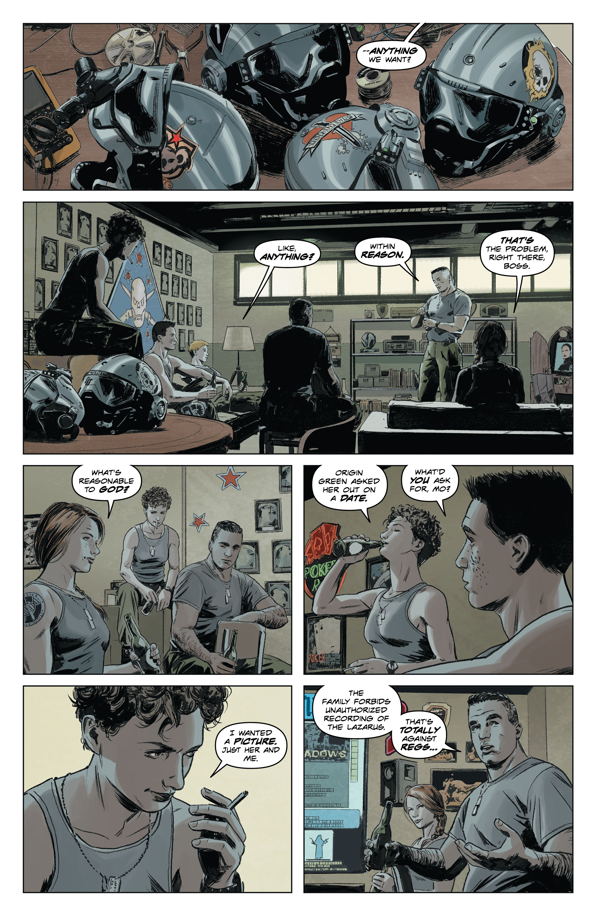 Read online Lazarus: Risen comic -  Issue #4 - 18