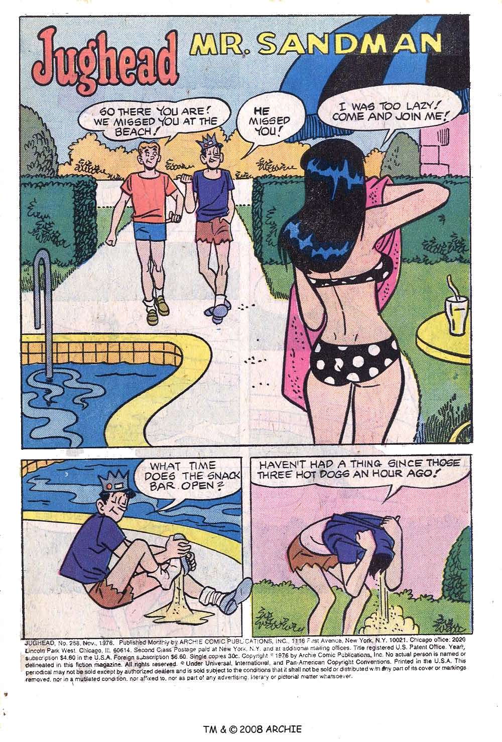 Read online Jughead (1965) comic -  Issue #258 - 3
