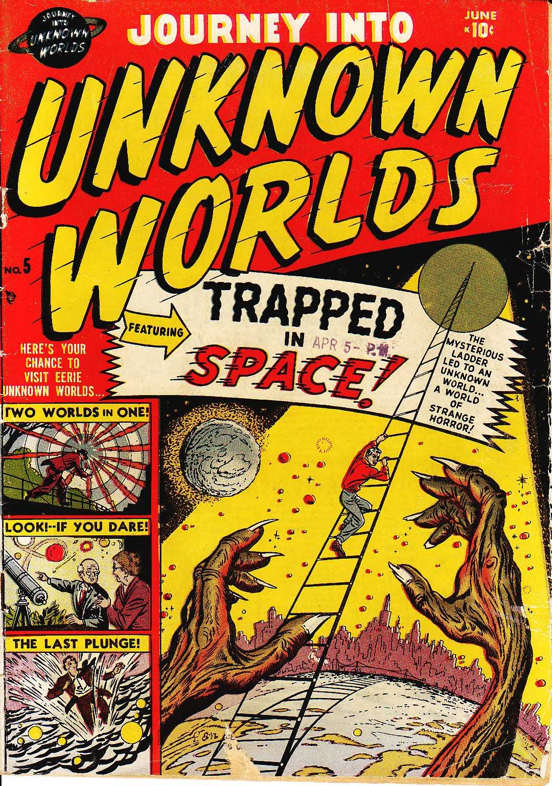 Read online Journey Into Unknown Worlds comic -  Issue #5 - 1