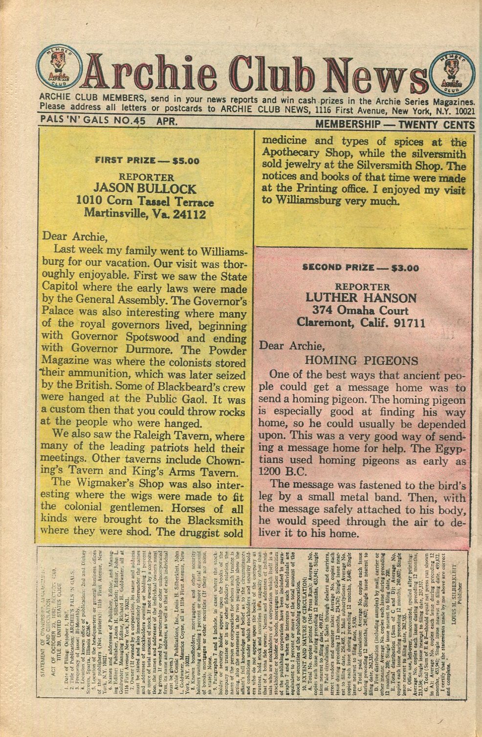 Read online Archie's Pals 'N' Gals (1952) comic -  Issue #45 - 24