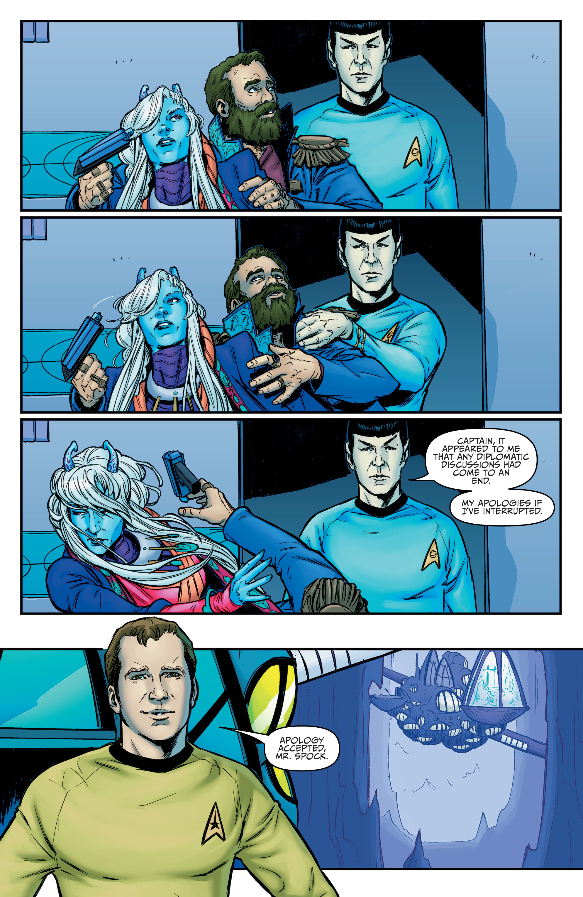 Read online Star Trek: Year Five comic -  Issue #16 - 18