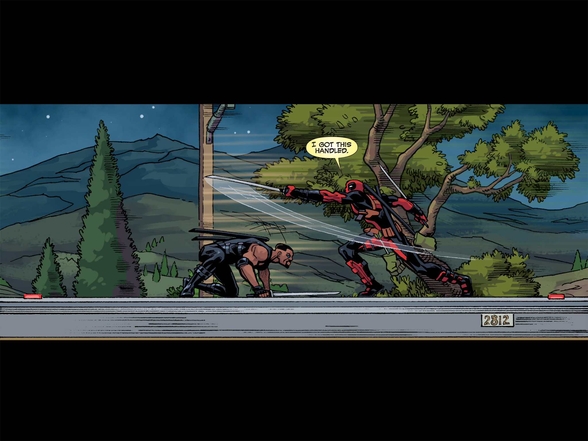 Read online Deadpool: Dracula's Gauntlet comic -  Issue # Part 4 - 21