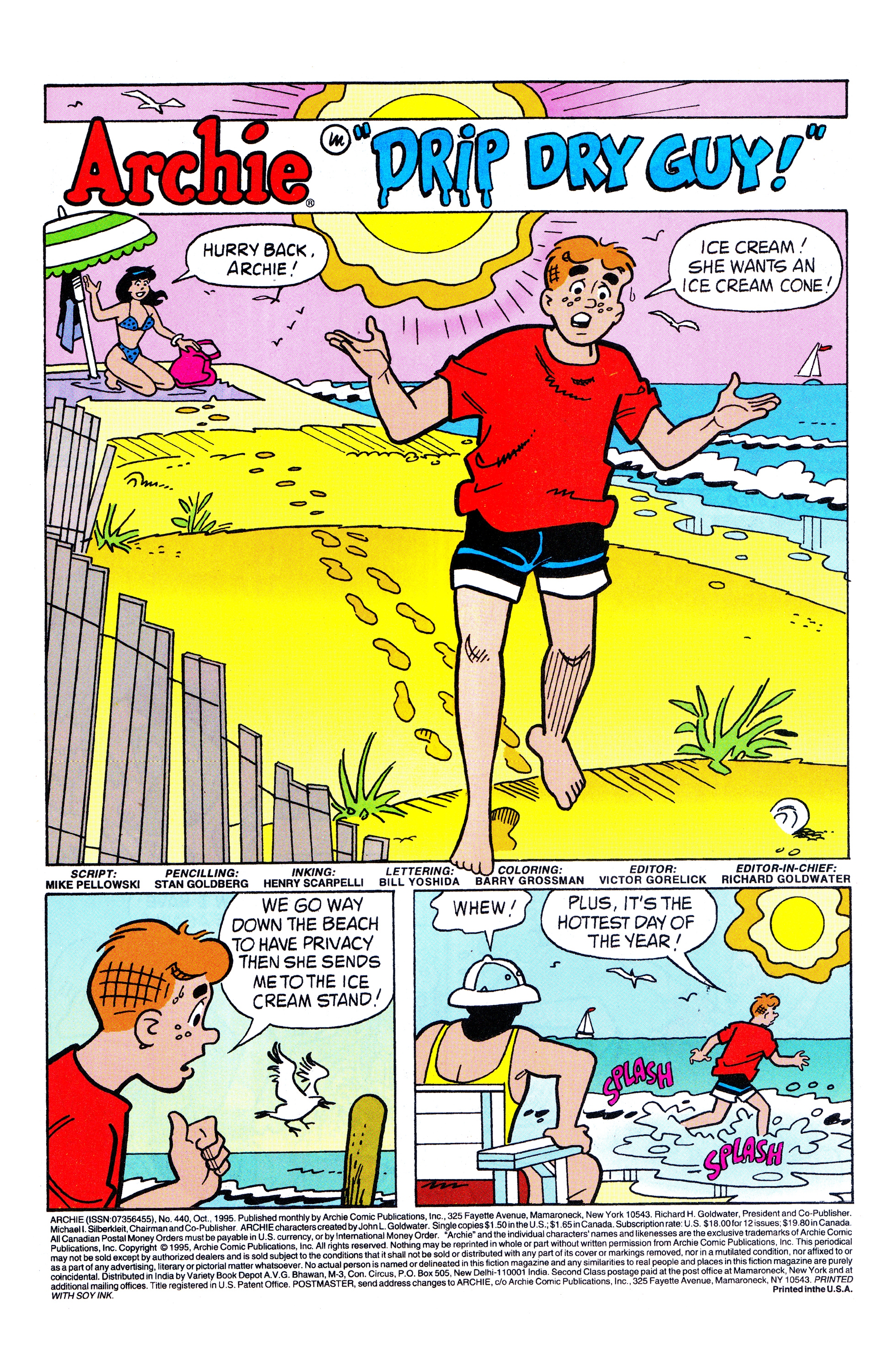 Read online Archie (1960) comic -  Issue #440 - 2