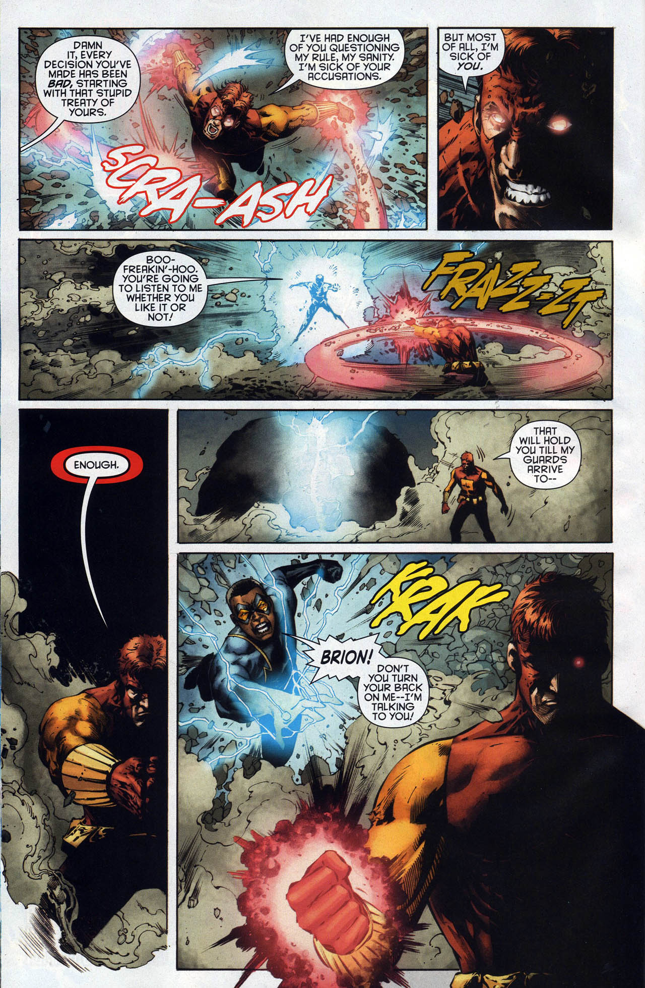 Read online The Outsiders (2009) comic -  Issue #28 - 4