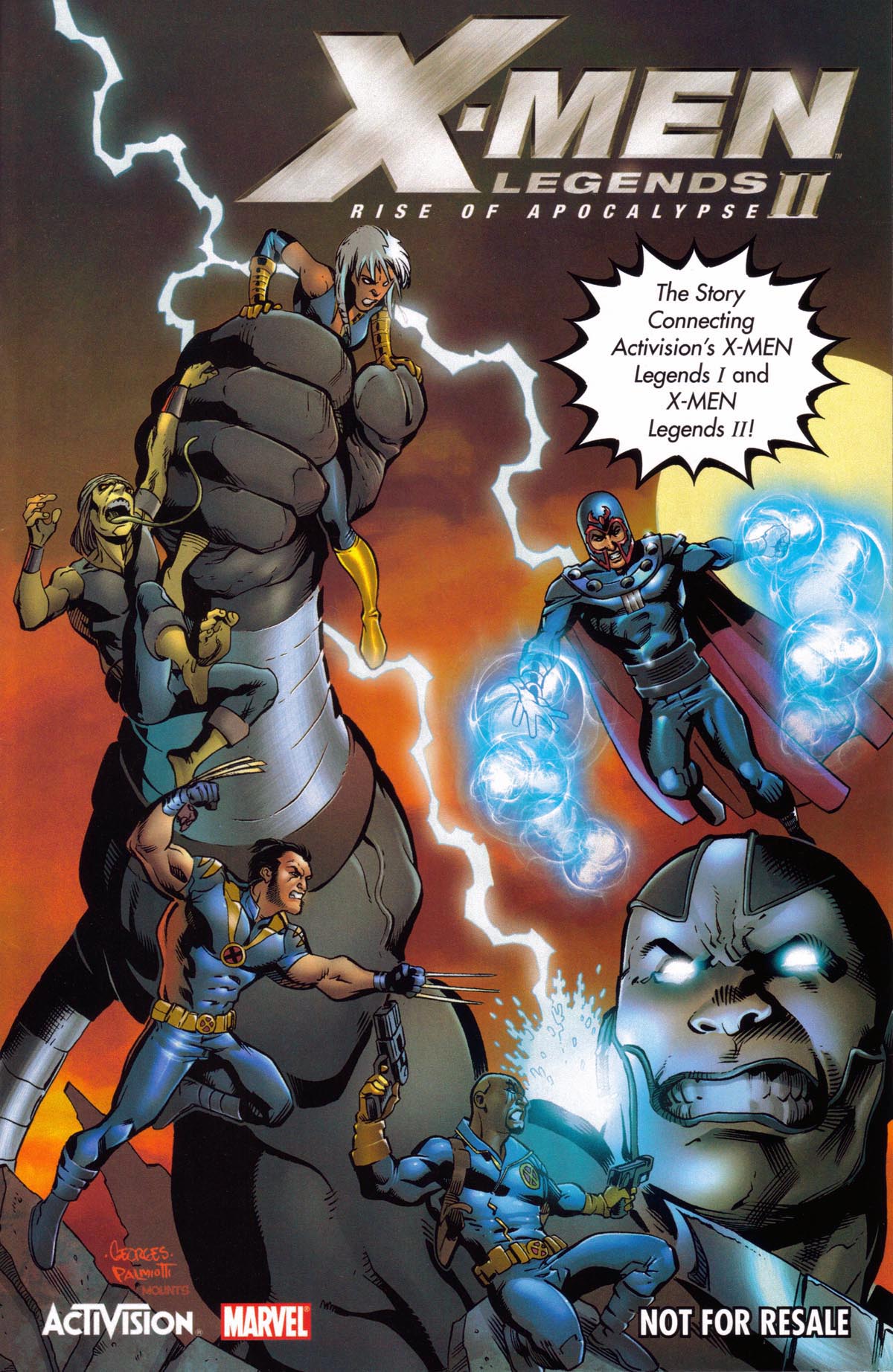 Read online X-Men Legends II: Rise of Apocalypse (Activision) comic -  Issue # Full - 1
