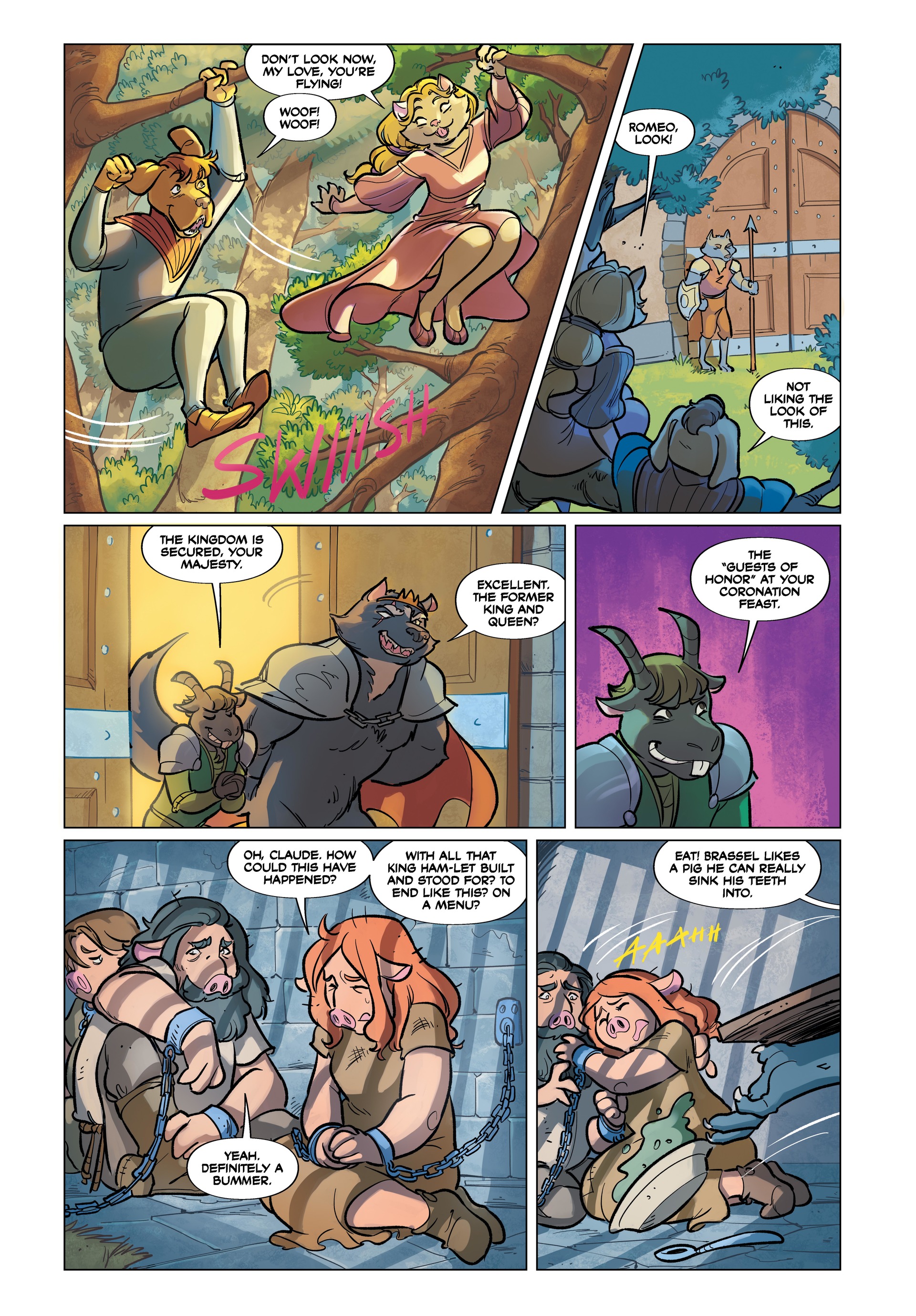 Read online Ham-let: A Shakespearean Mash-up comic -  Issue # Full - 47