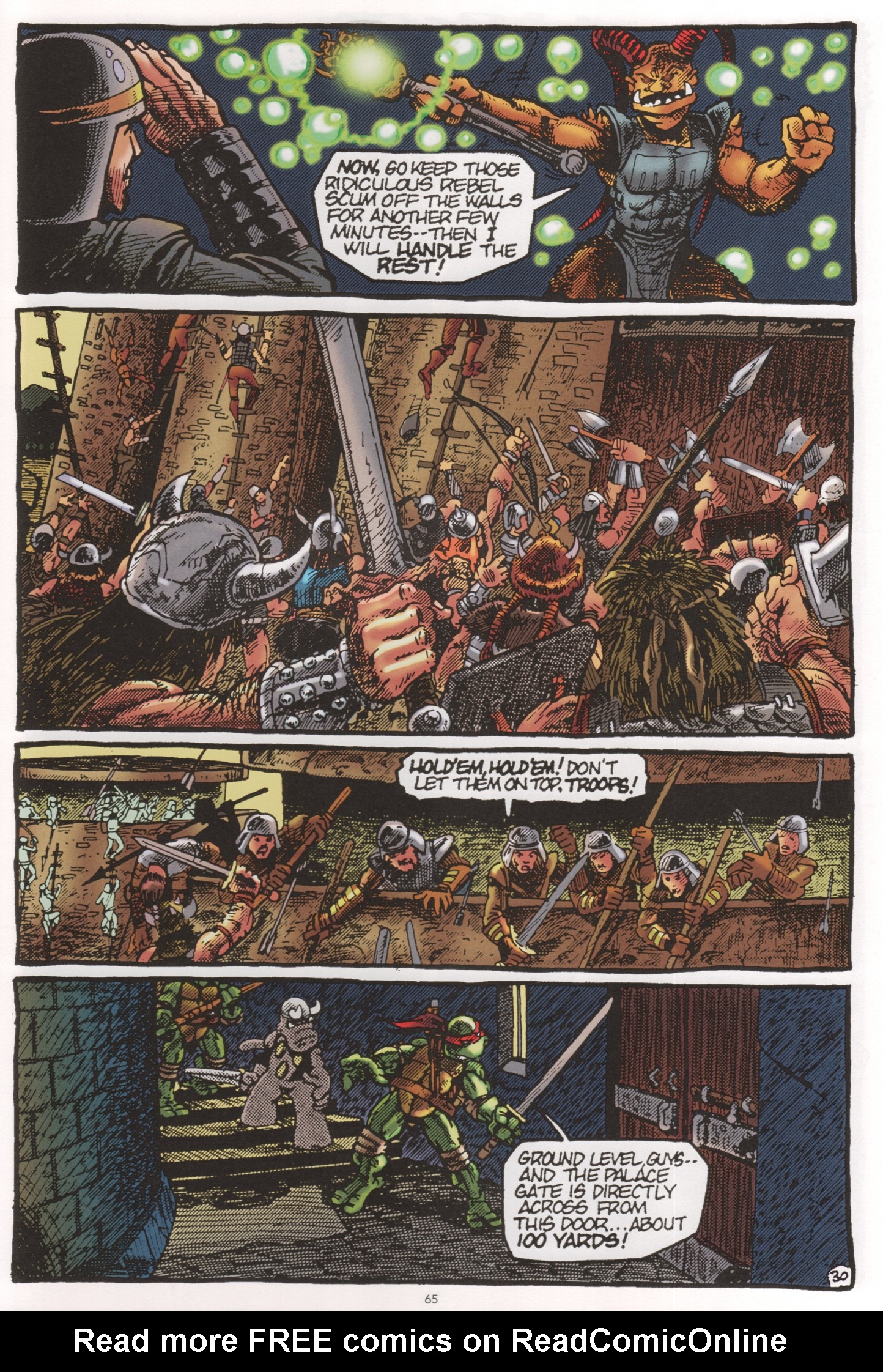 Read online Teenage Mutant Ninja Turtles Color Classics (2012) comic -  Issue #8 - 31