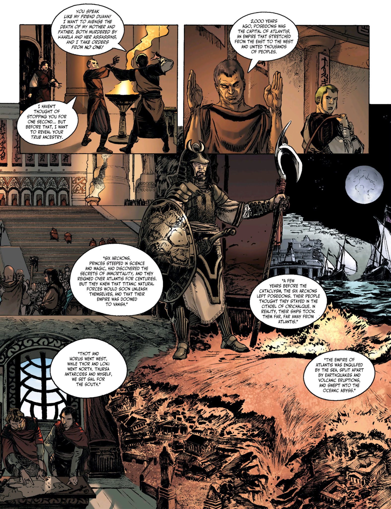 Read online Throne of Ice comic -  Issue #2 - 45