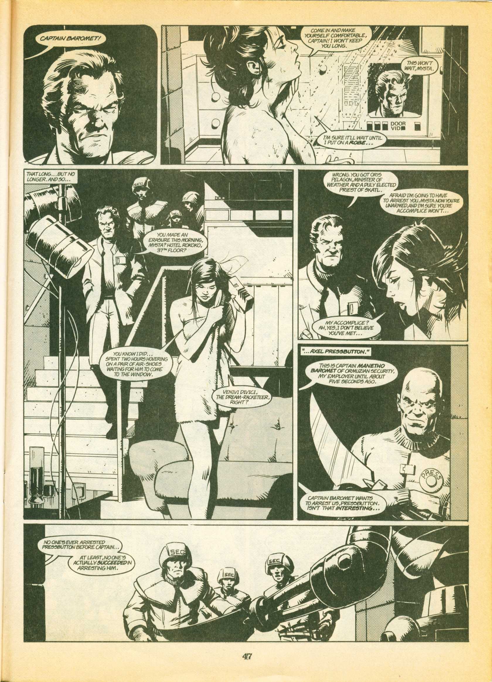 Read online Warrior comic -  Issue #1 - 47