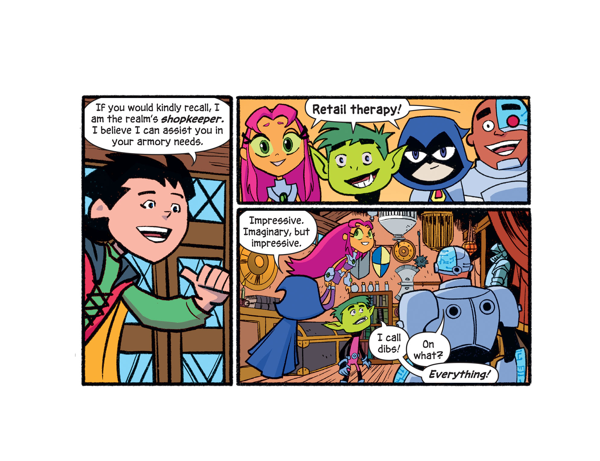 Read online Teen Titans Go! Roll With It! comic -  Issue #2 - 11