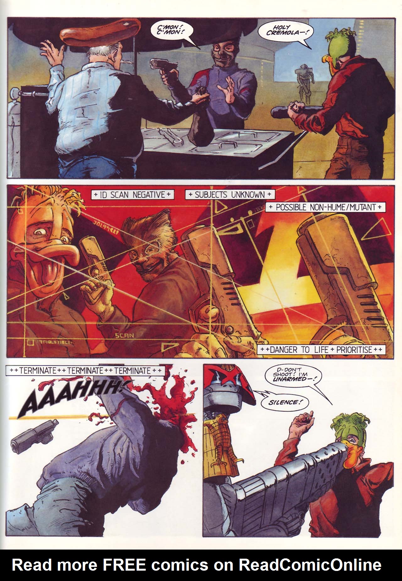 Read online Judge Dredd: Mechanismo comic -  Issue # TPB - 82