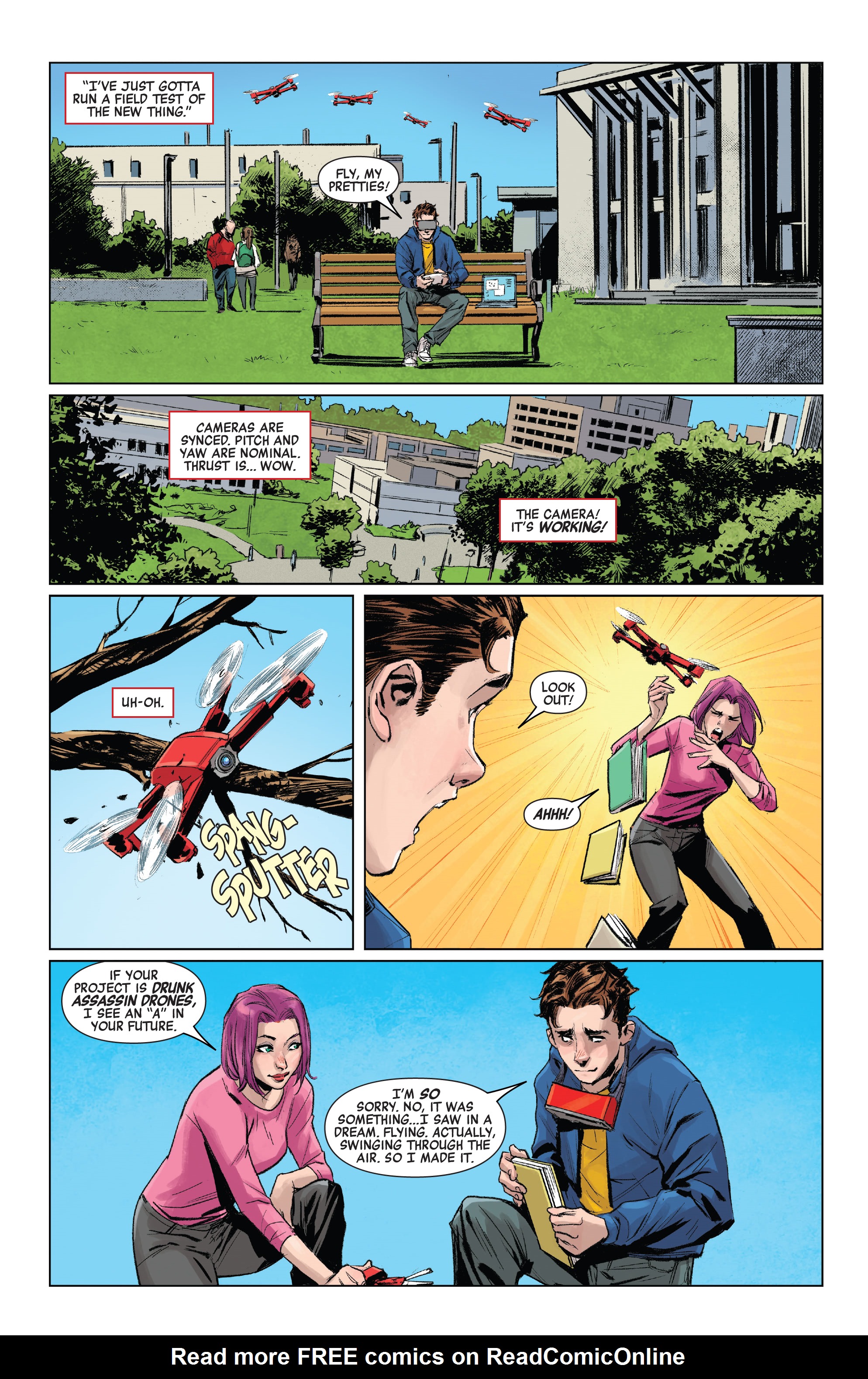 Read online Heroes Reborn: One-Shots comic -  Issue # Peter Parker, The Amazing Shutterbug - 15