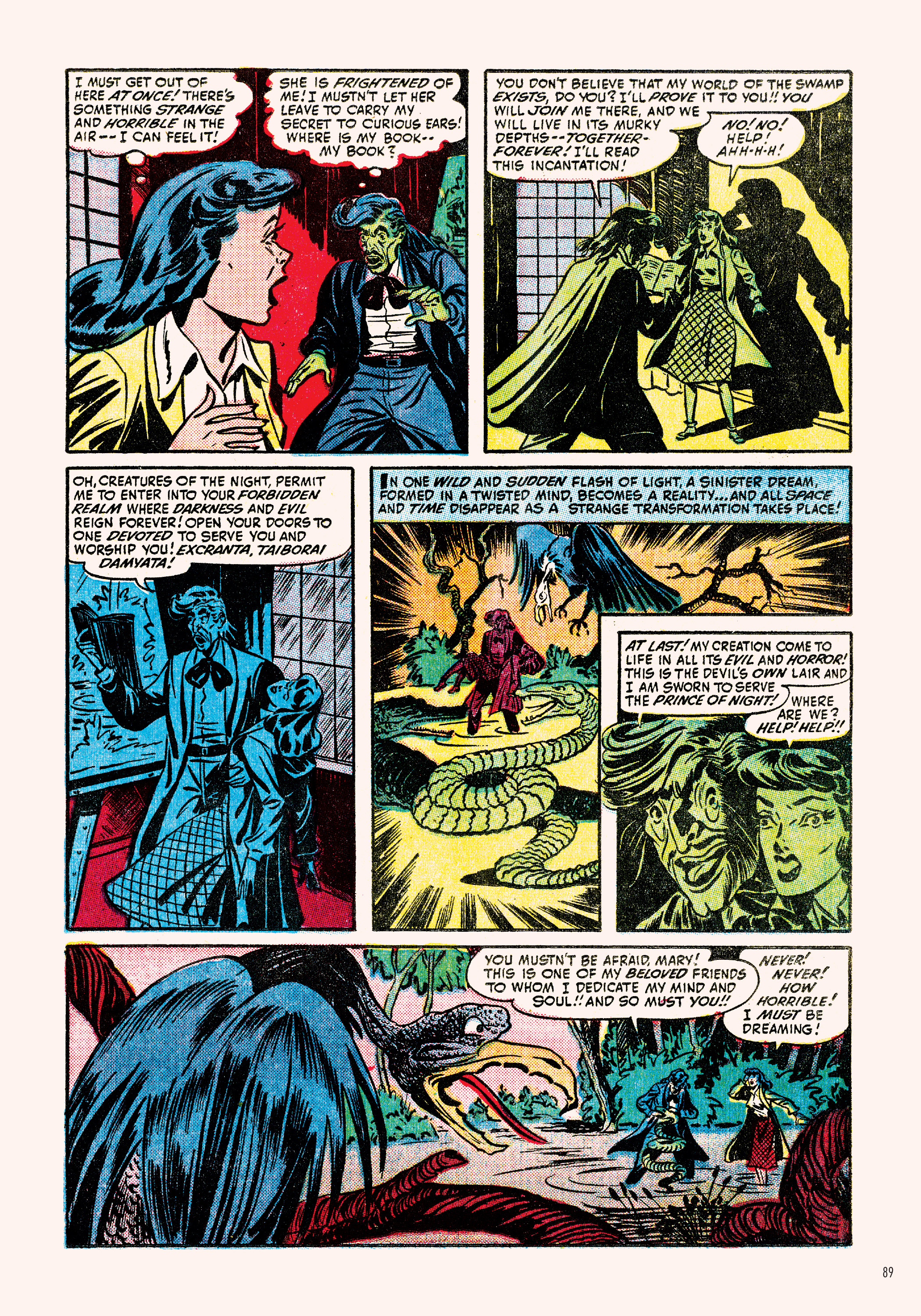 Read online Classic Monsters of Pre-Code Horror Comics: Swamp Monsters comic -  Issue # TPB - 89