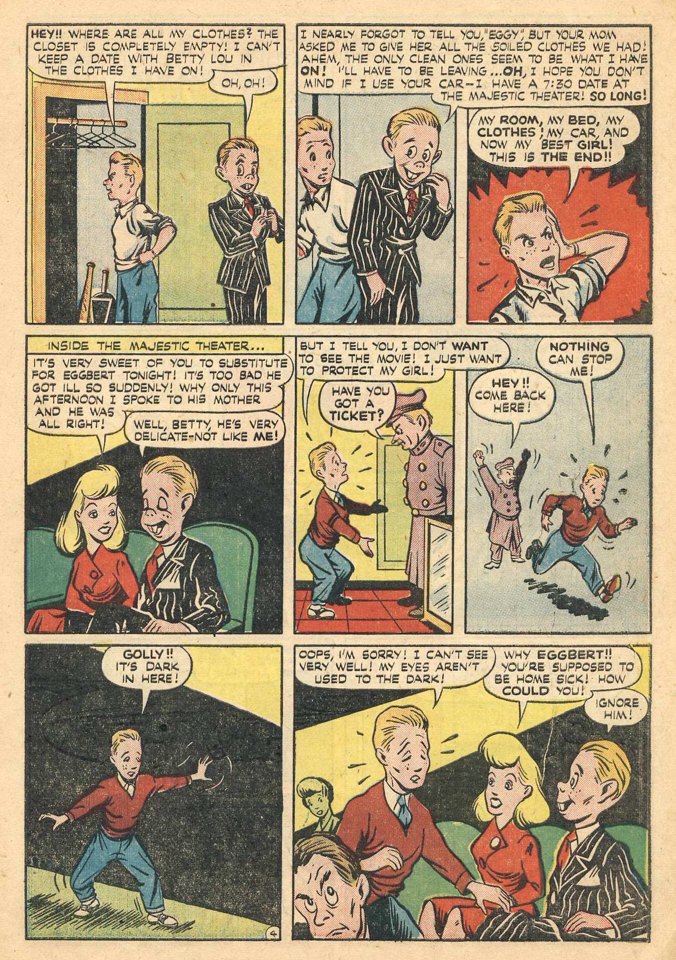 Read online Daredevil (1941) comic -  Issue #34 - 41