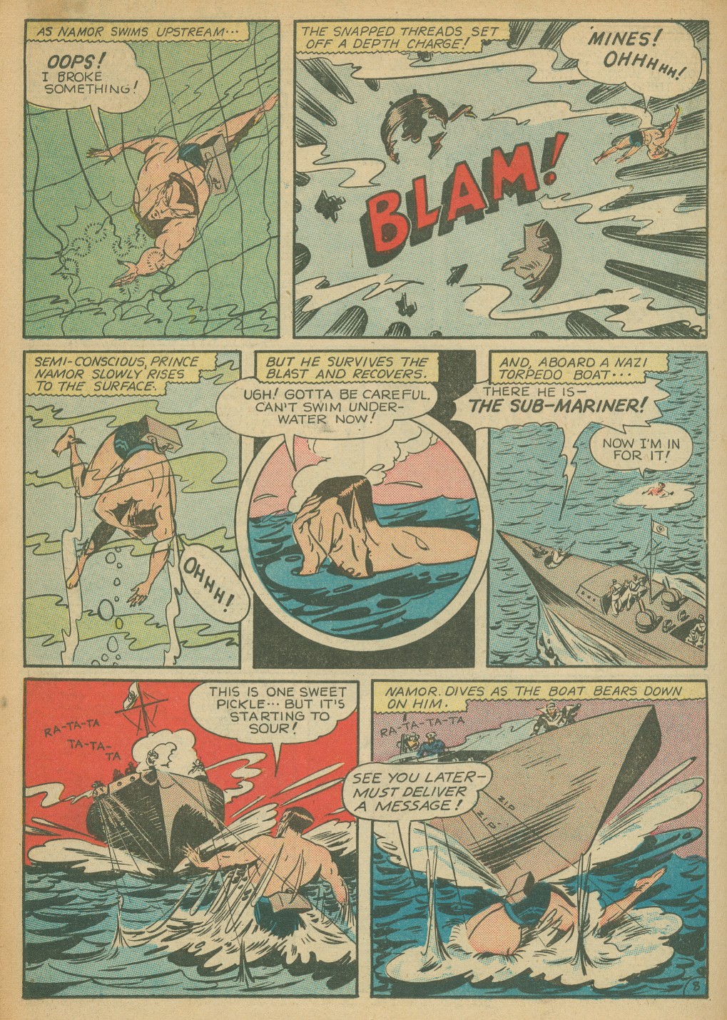 Read online All-Winners Comics comic -  Issue #8 - 36