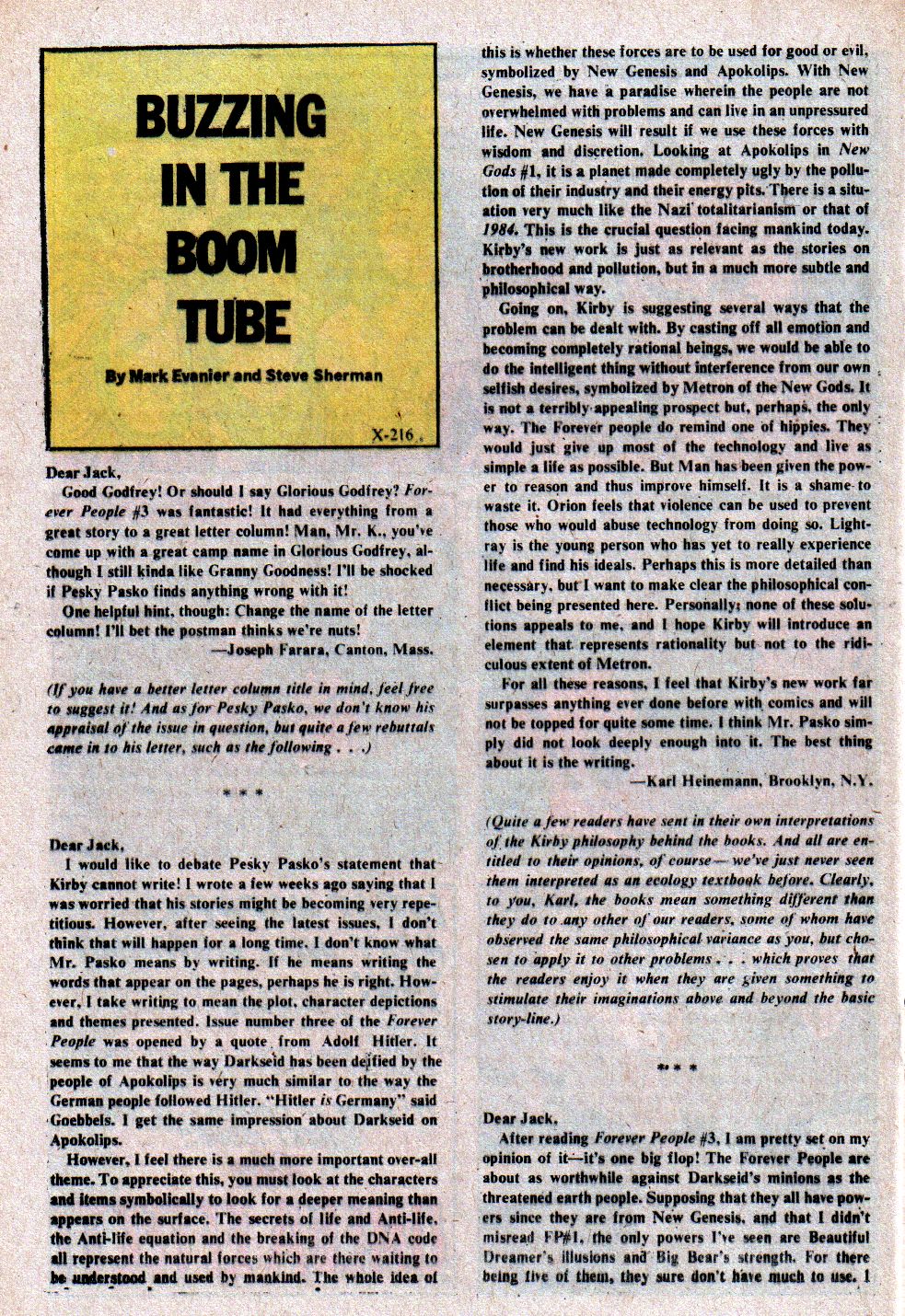 Read online Forever People (1971) comic -  Issue #5 - 28