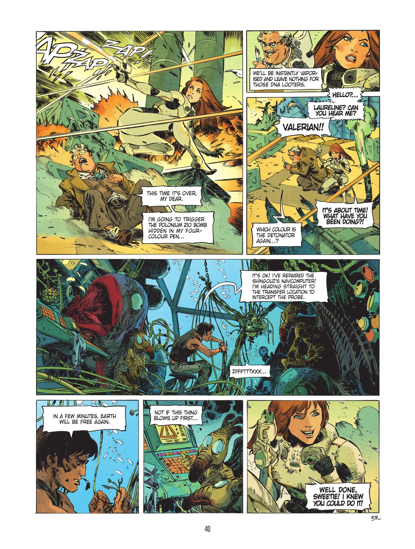 Read online Valerian and Laureline: Shingouzlooz Inc comic -  Issue # Full - 40